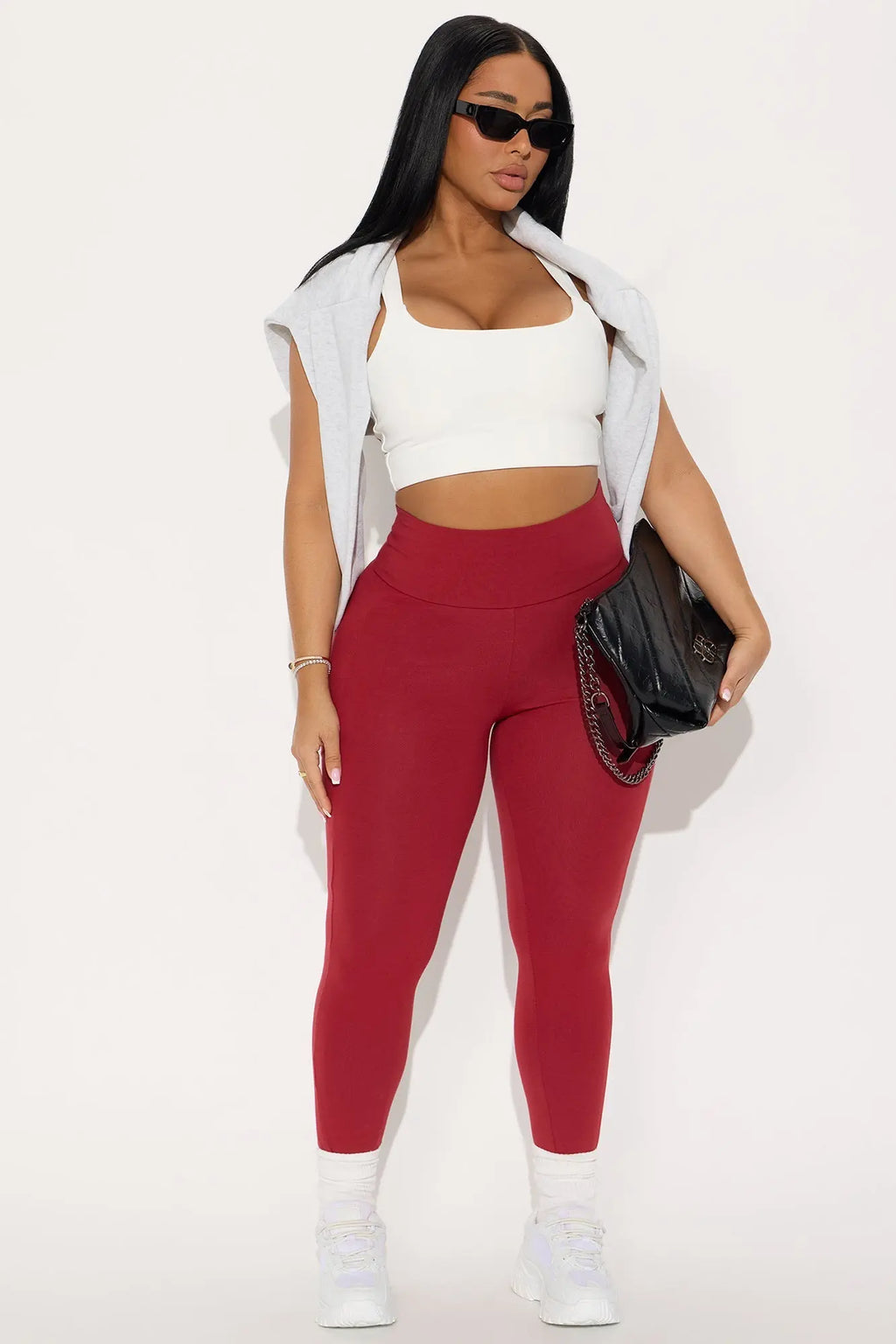 All My Life Legging - DarkRed 