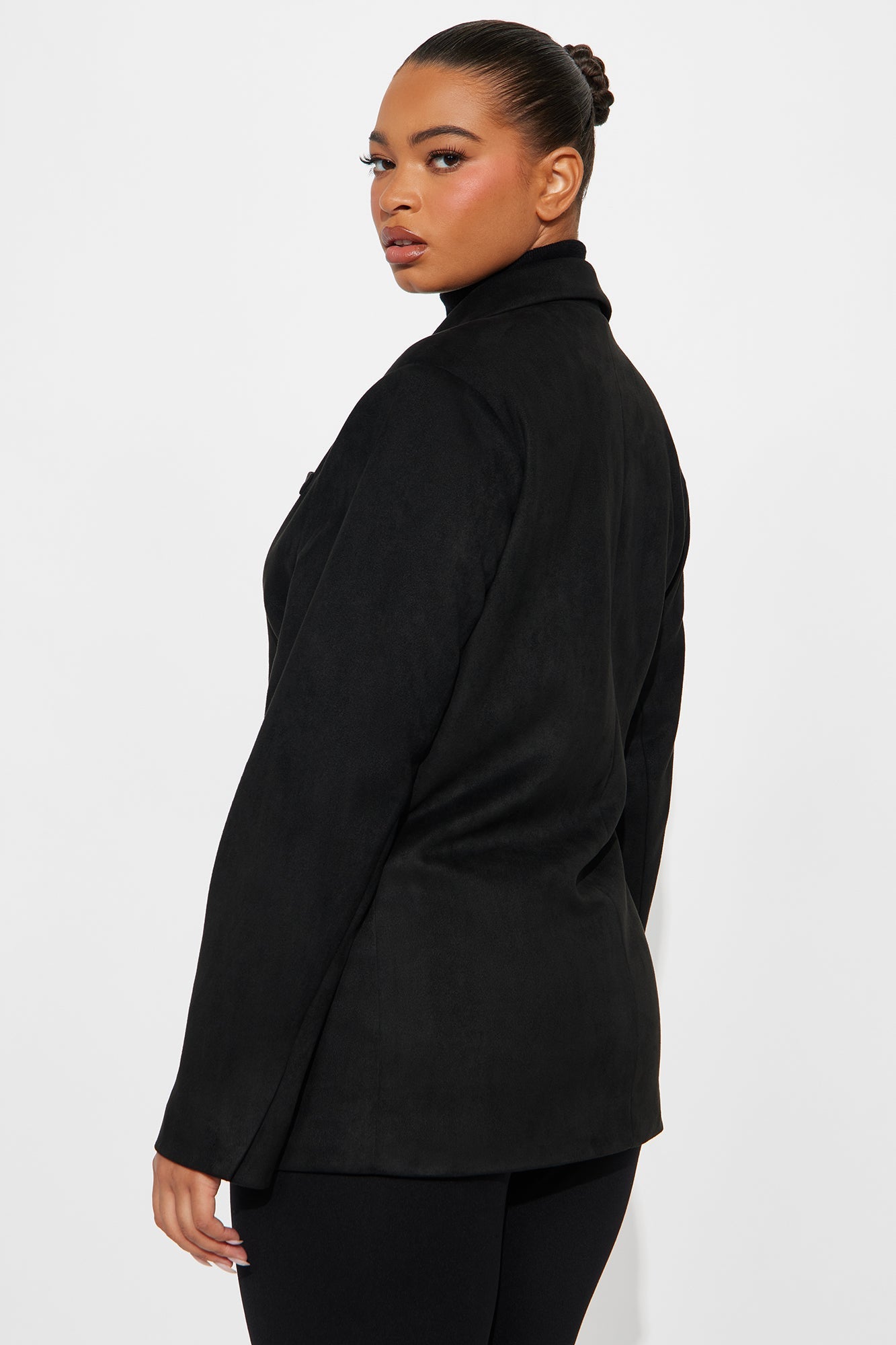 Jazlyn Oversized Blazer - Black 