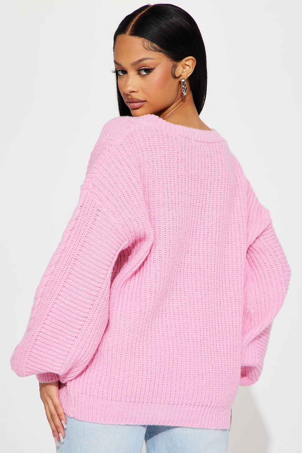 Couch Convo Cardigan - Pink