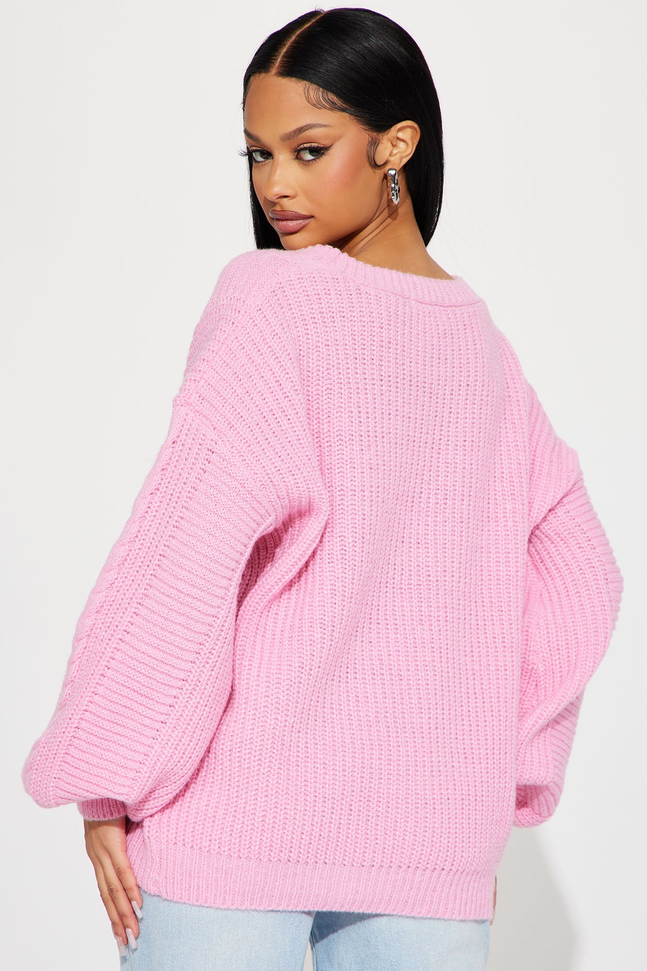 Couch Convo Cardigan - Pink