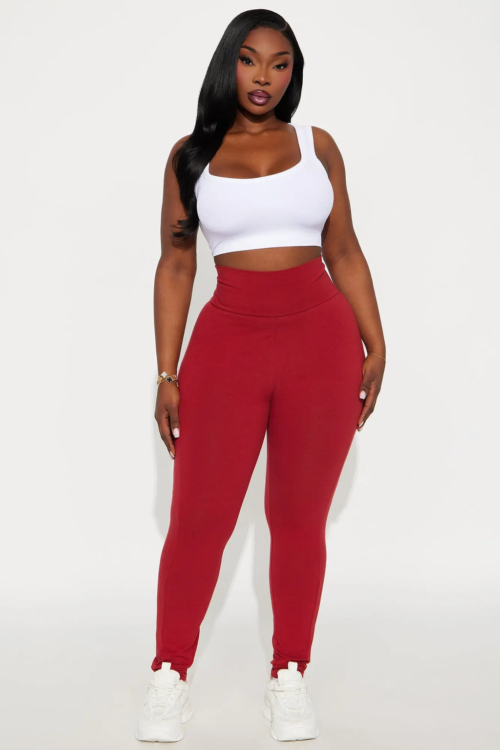 All My Life Legging - DarkRed 