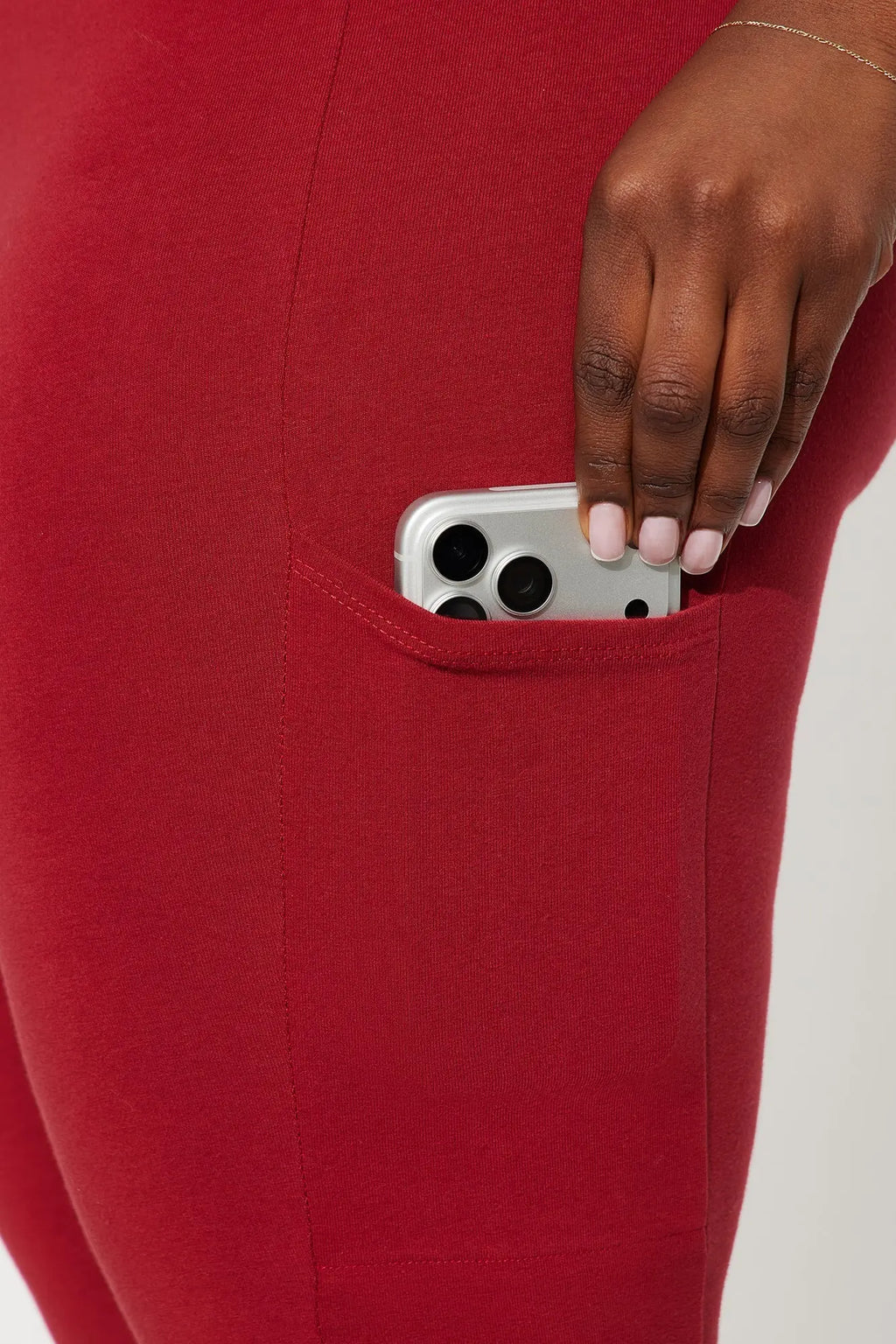 All My Life Legging - DarkRed 