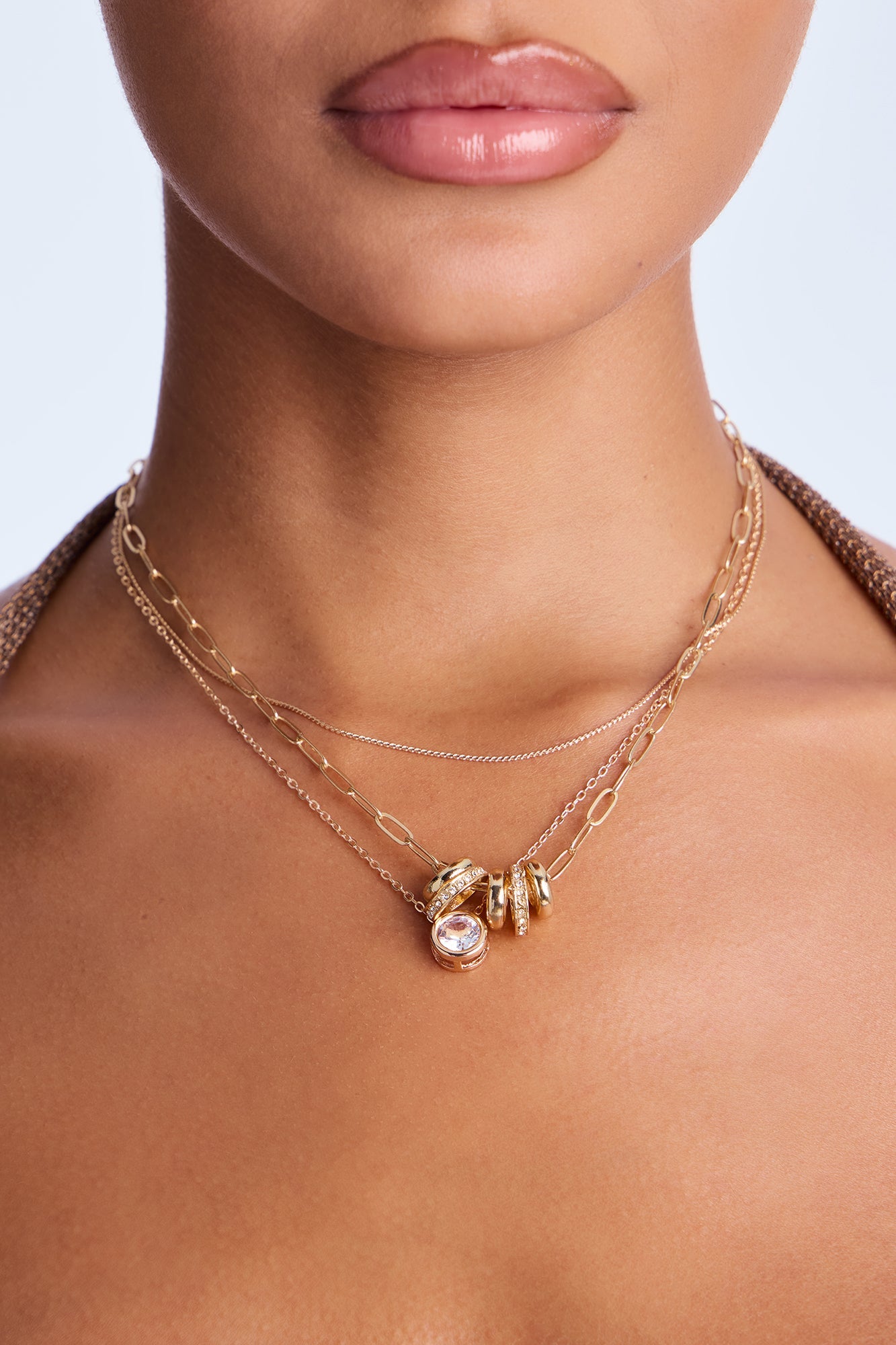 Tania Layered Necklace - Gold