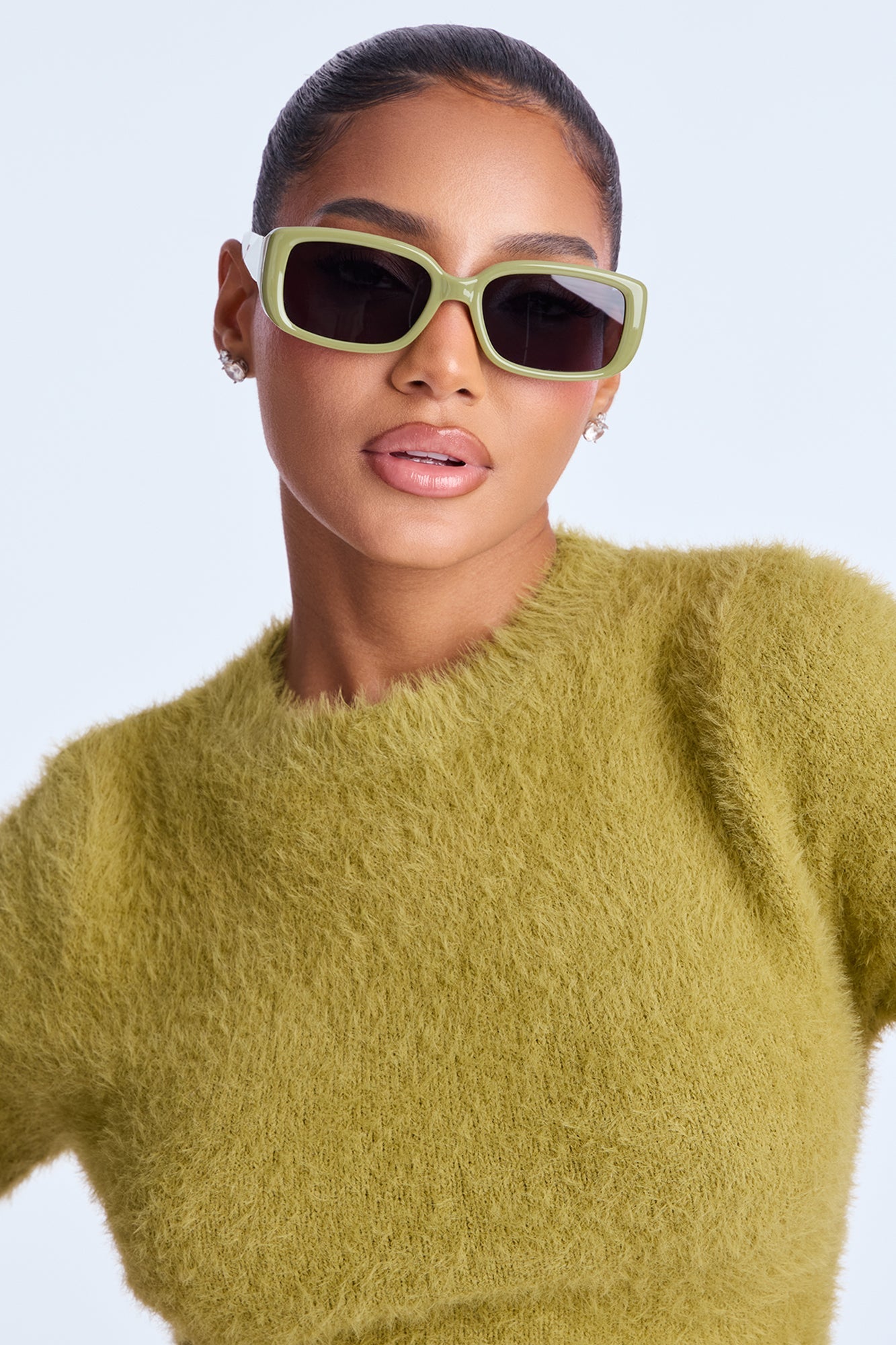 Vermont Field Square Sunglasses - Green