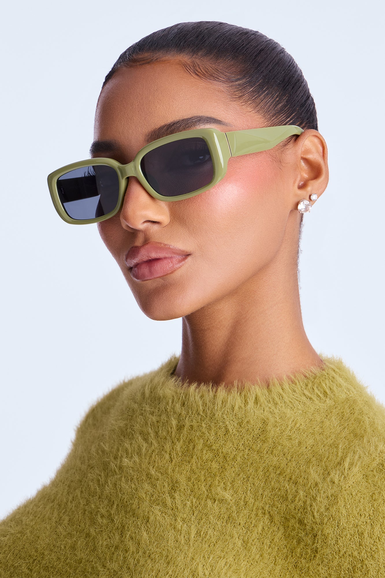 Vermont Field Square Sunglasses - Green