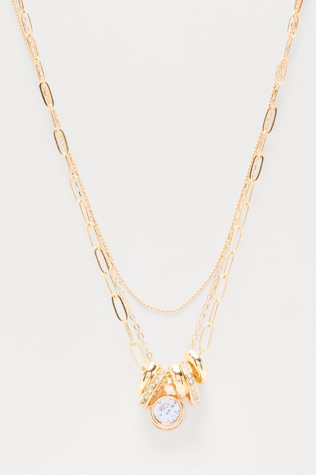Tania Layered Necklace - Gold