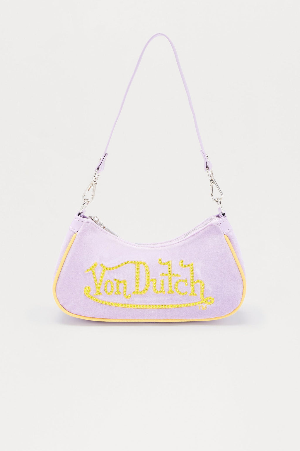 Velvet Mode Von Dutch Shoulder Bag - Purple 