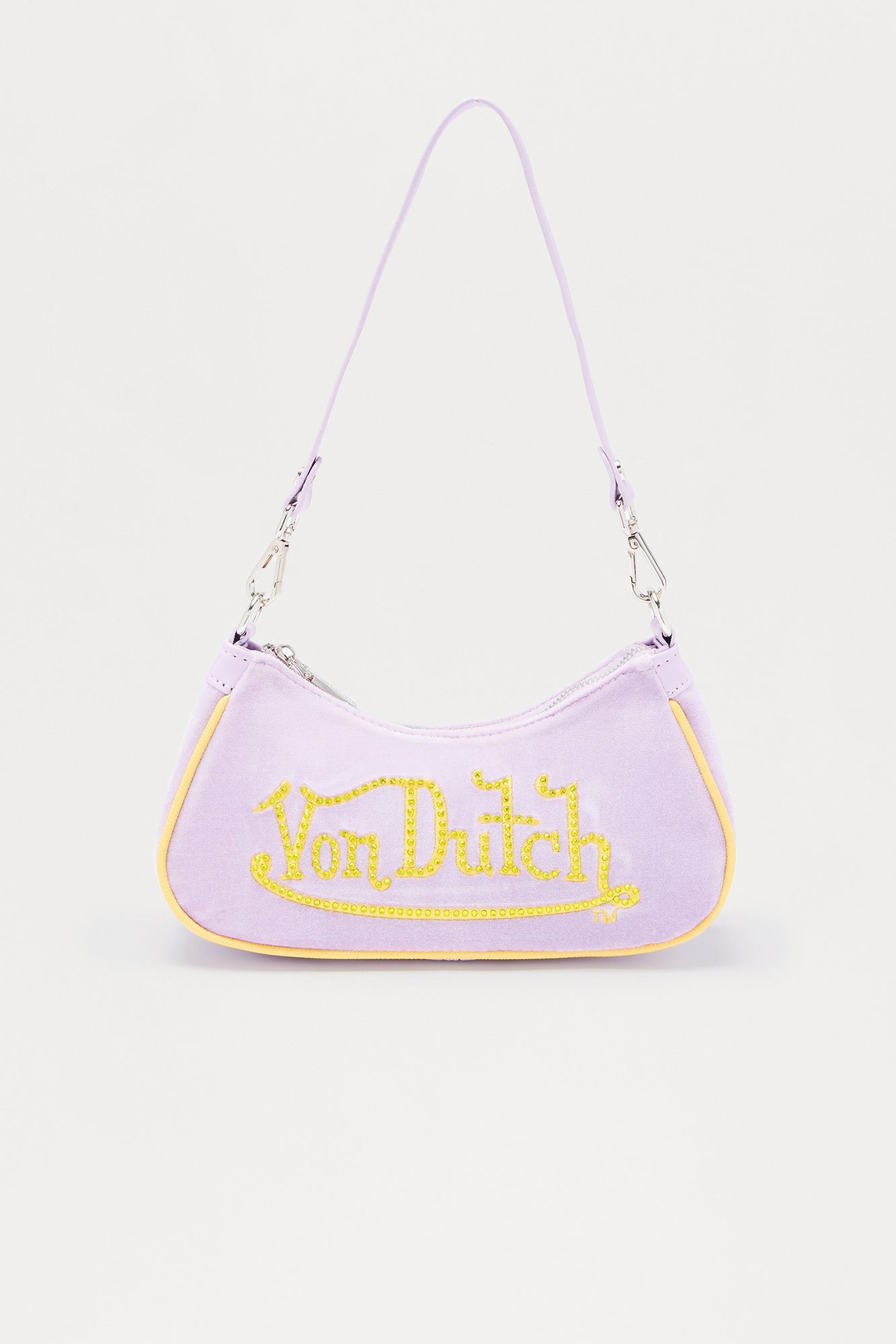 Velvet Mode Von Dutch Shoulder Bag - Purple 