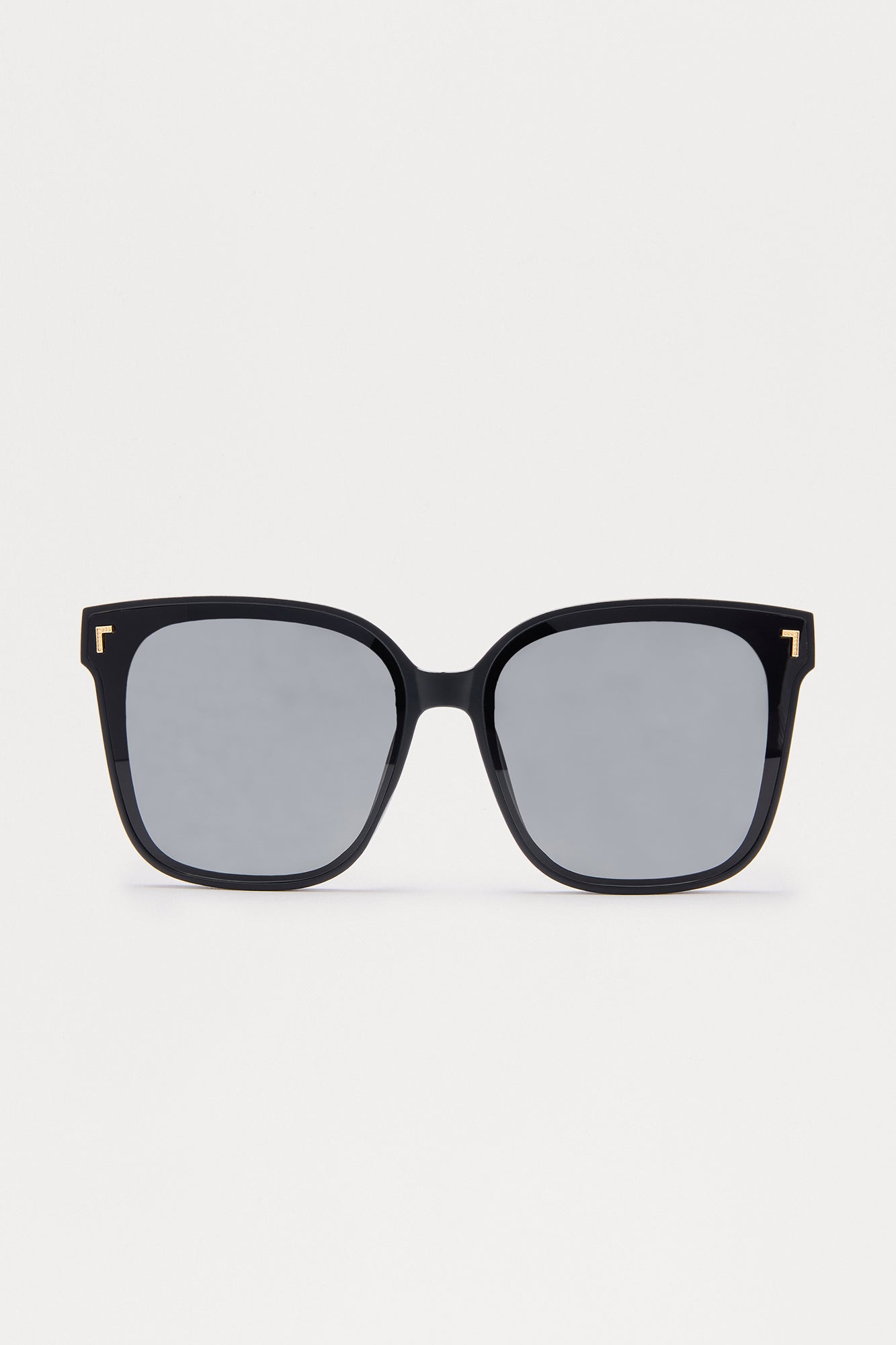 Glow Getter Square Sunglasses - Black