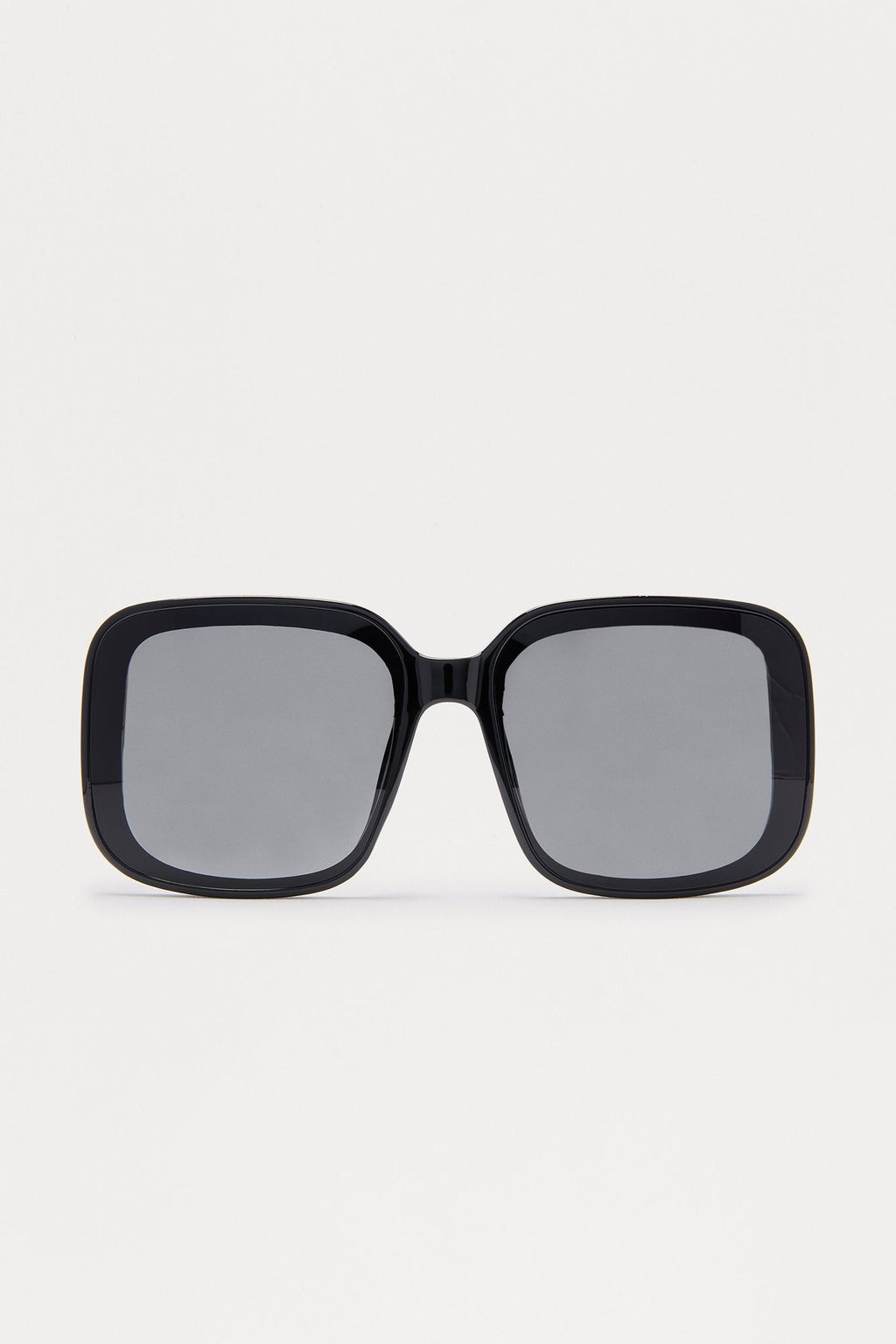 Sunny Side Square Sunglasses - Black