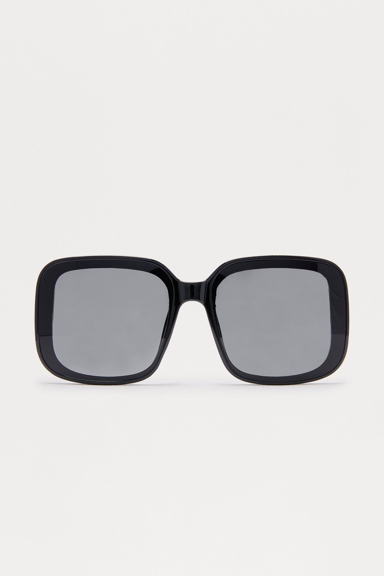 Sunny Side Square Sunglasses - Black