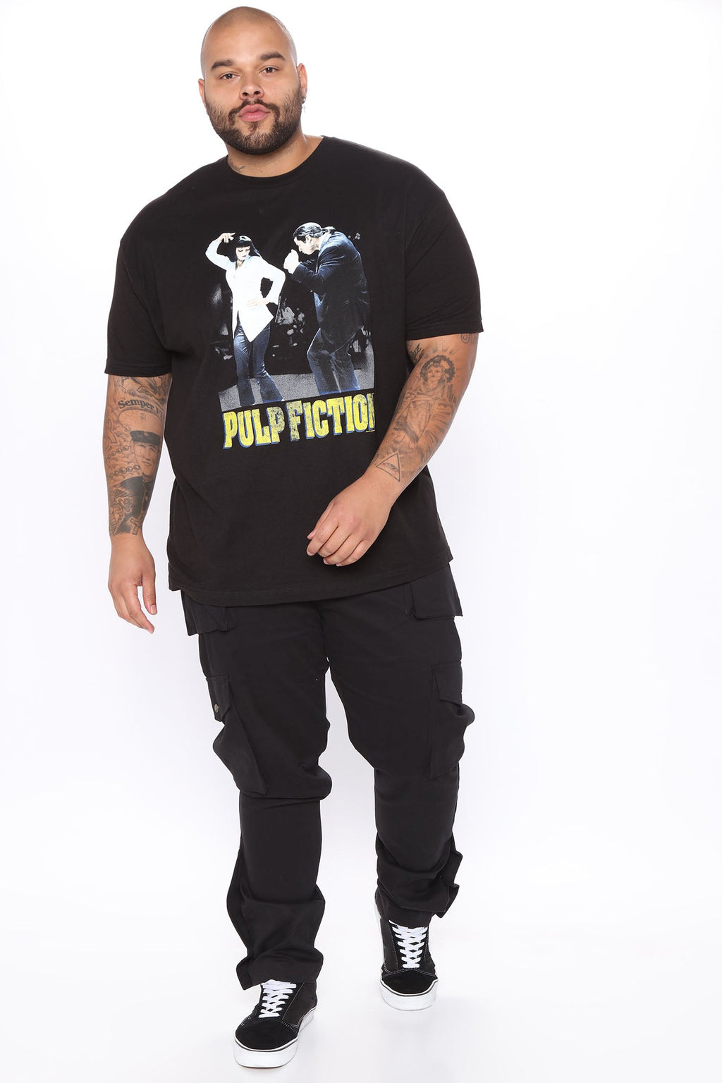 Worker Slim Cargo Pants - Black