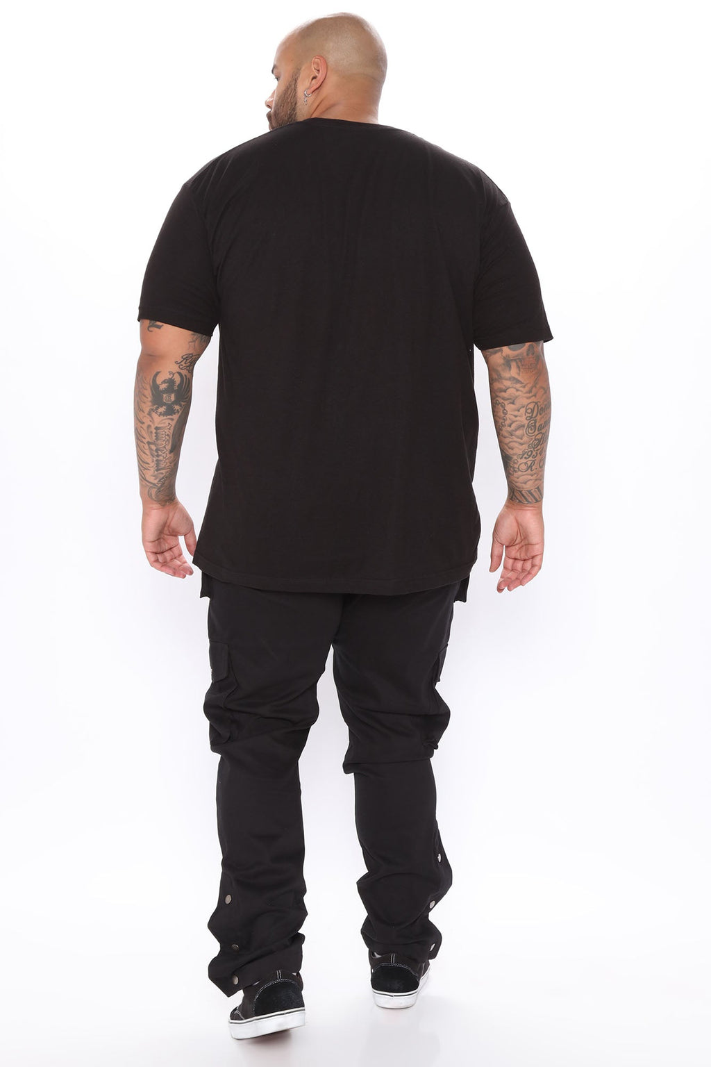 Worker Slim Cargo Pants - Black