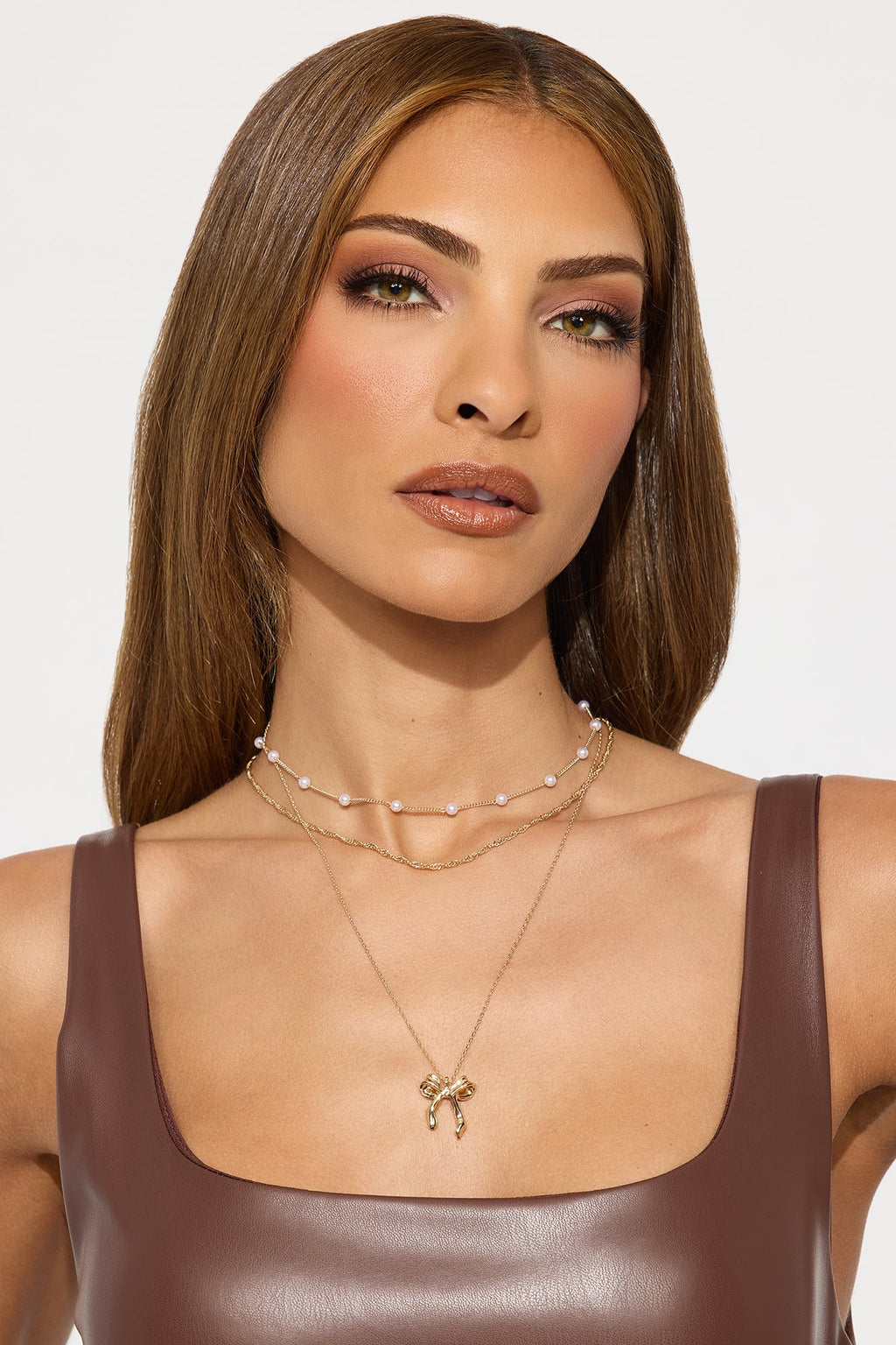 Doing Something Different Layered Necklace - Gold