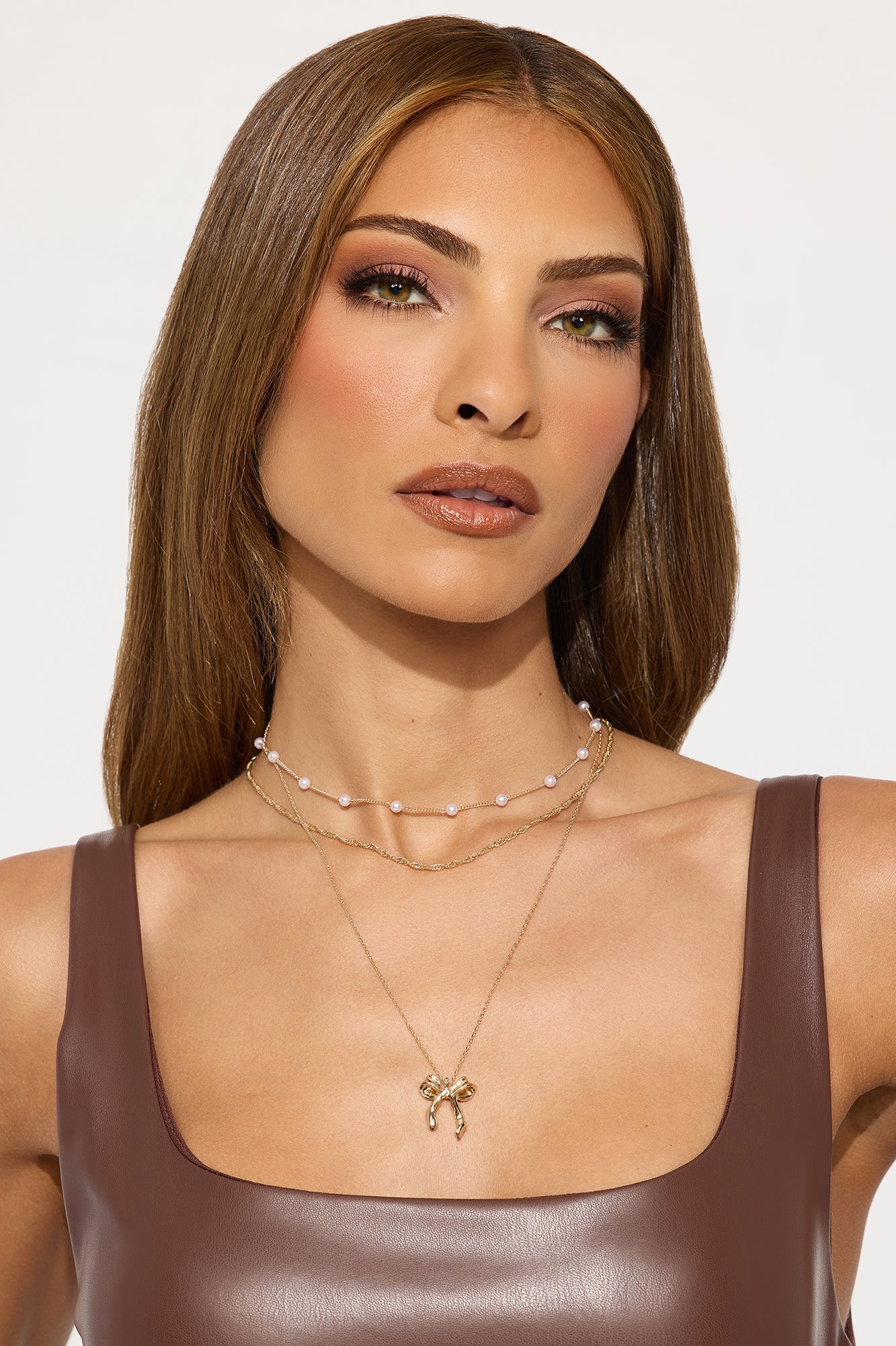 Doing Something Different Layered Necklace - Gold