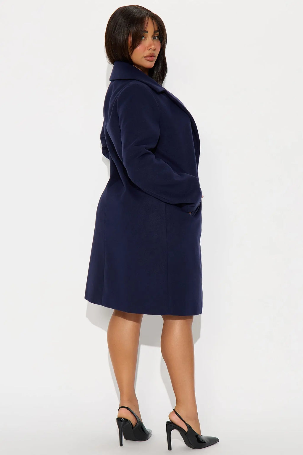 Upper East Side Coat - Midnight Blue 