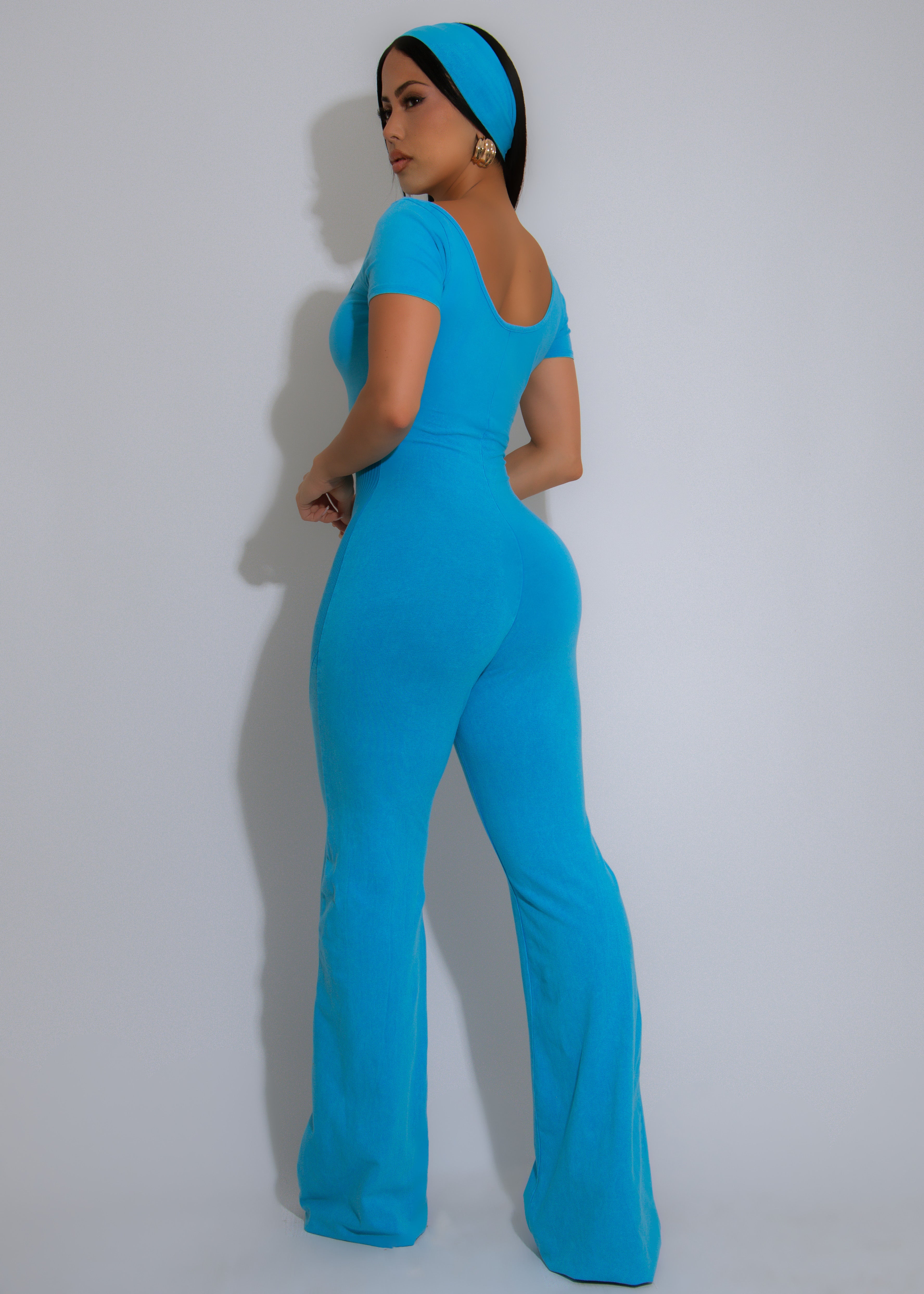 Soft Tempo Jumpsuit Blue