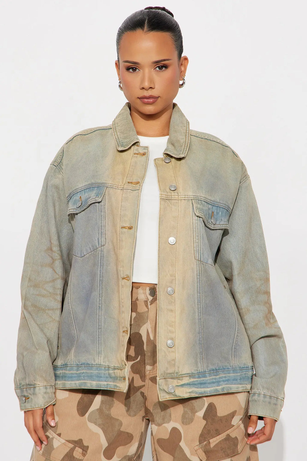 Just An Ex Boyfriend Denim Jacket - Vintage Wash 