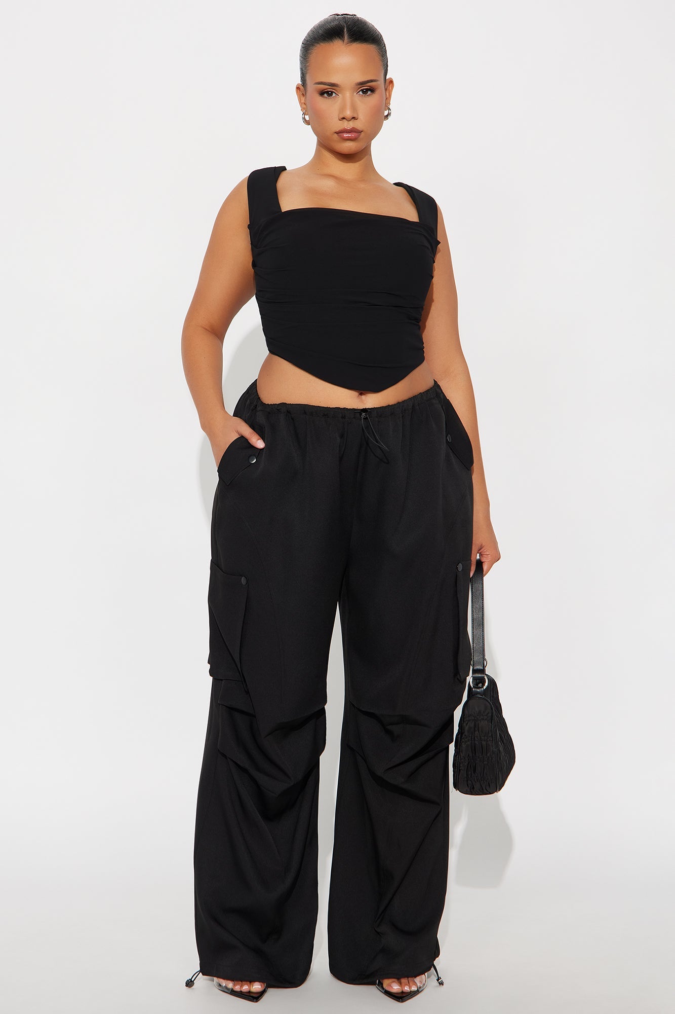 Gone Rogue Twill Stretch Jogger Cargo Pant 31 - Black 