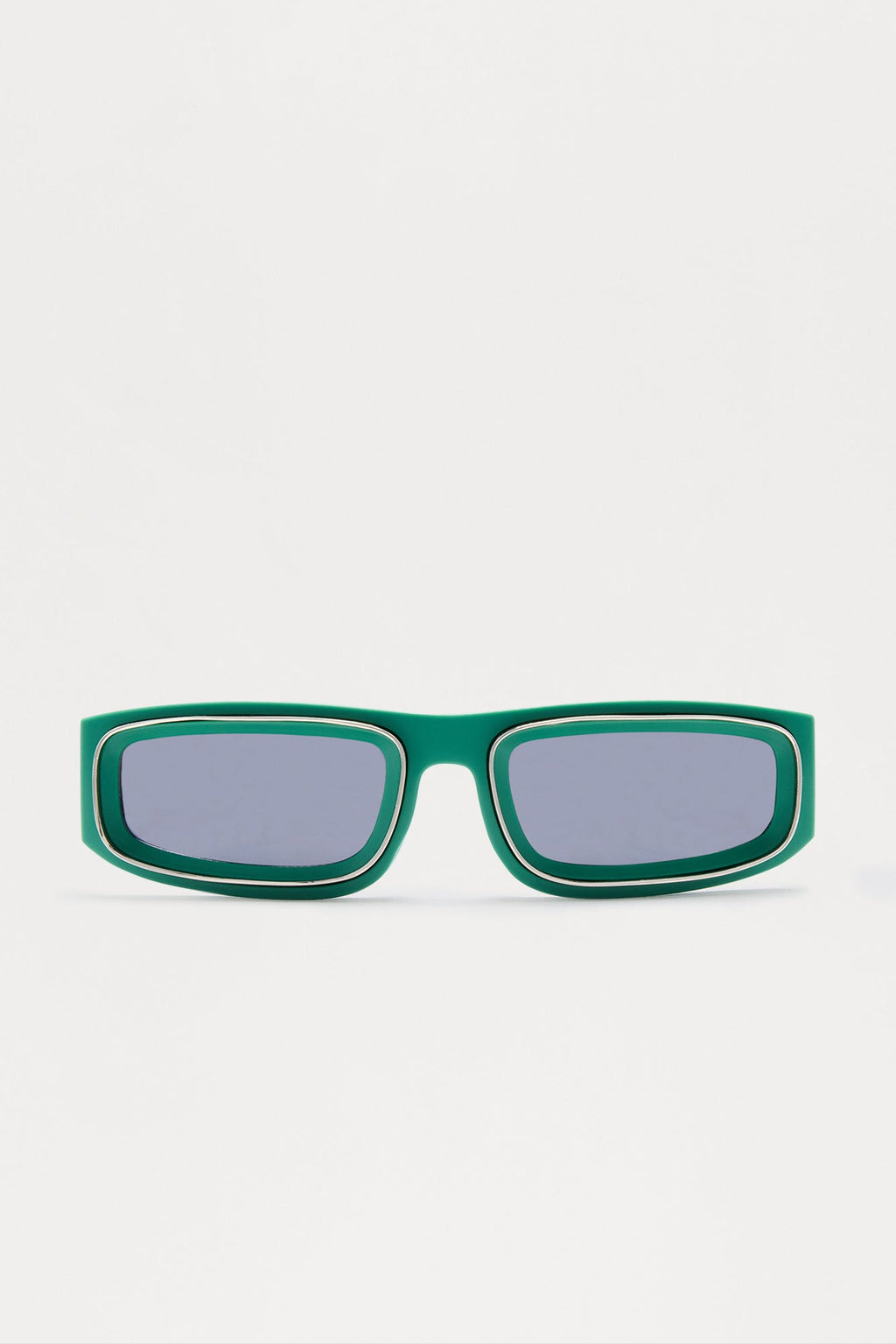 Zoom Edit Square Sunglasses - Green