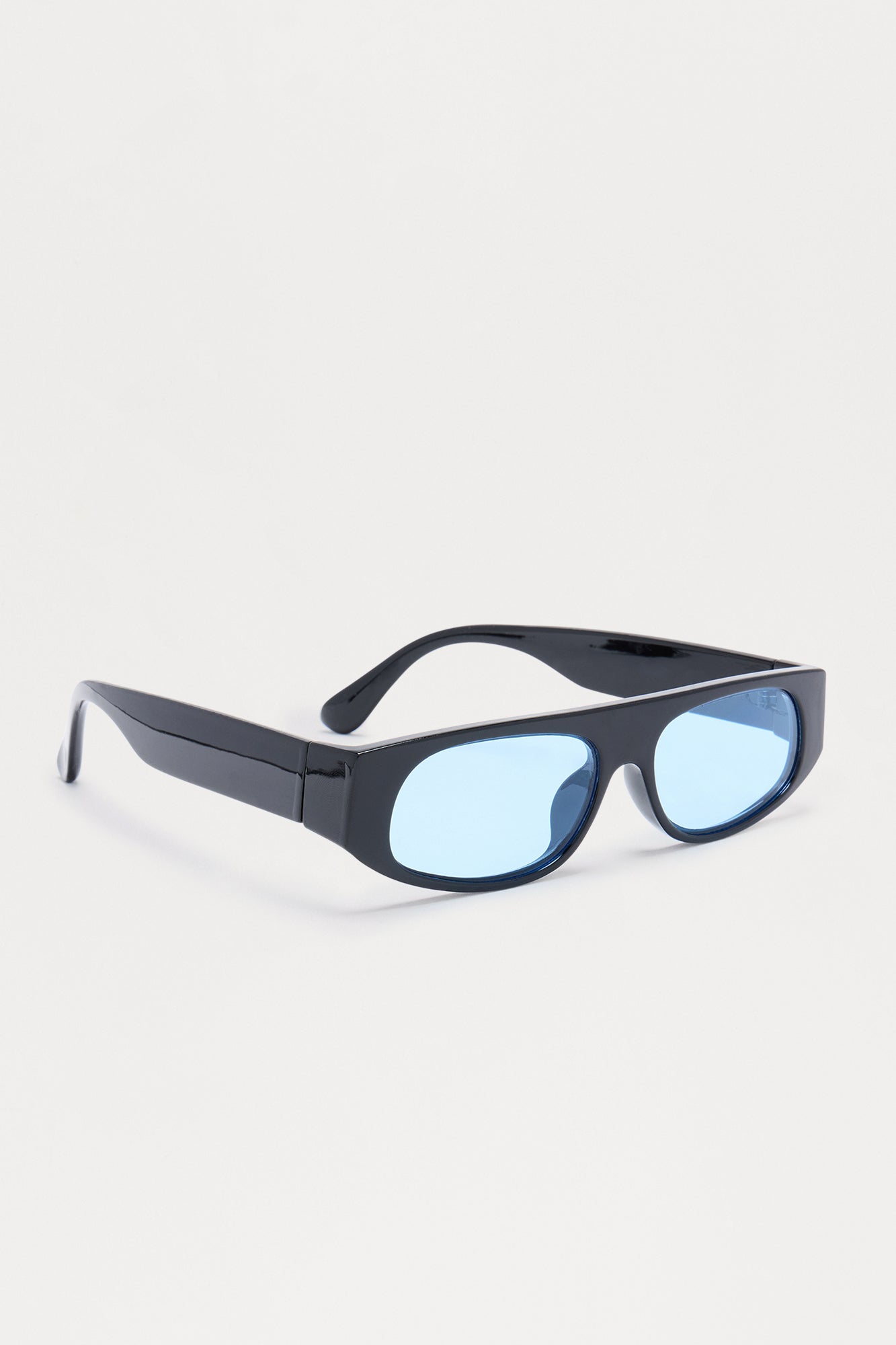 Get The Hint Sunglasses - Black/Blue