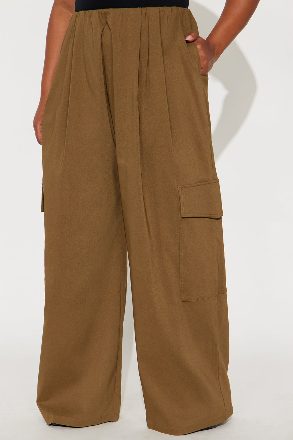 Rush Hour Cargo Wide Leg Pant 32″ - Olive