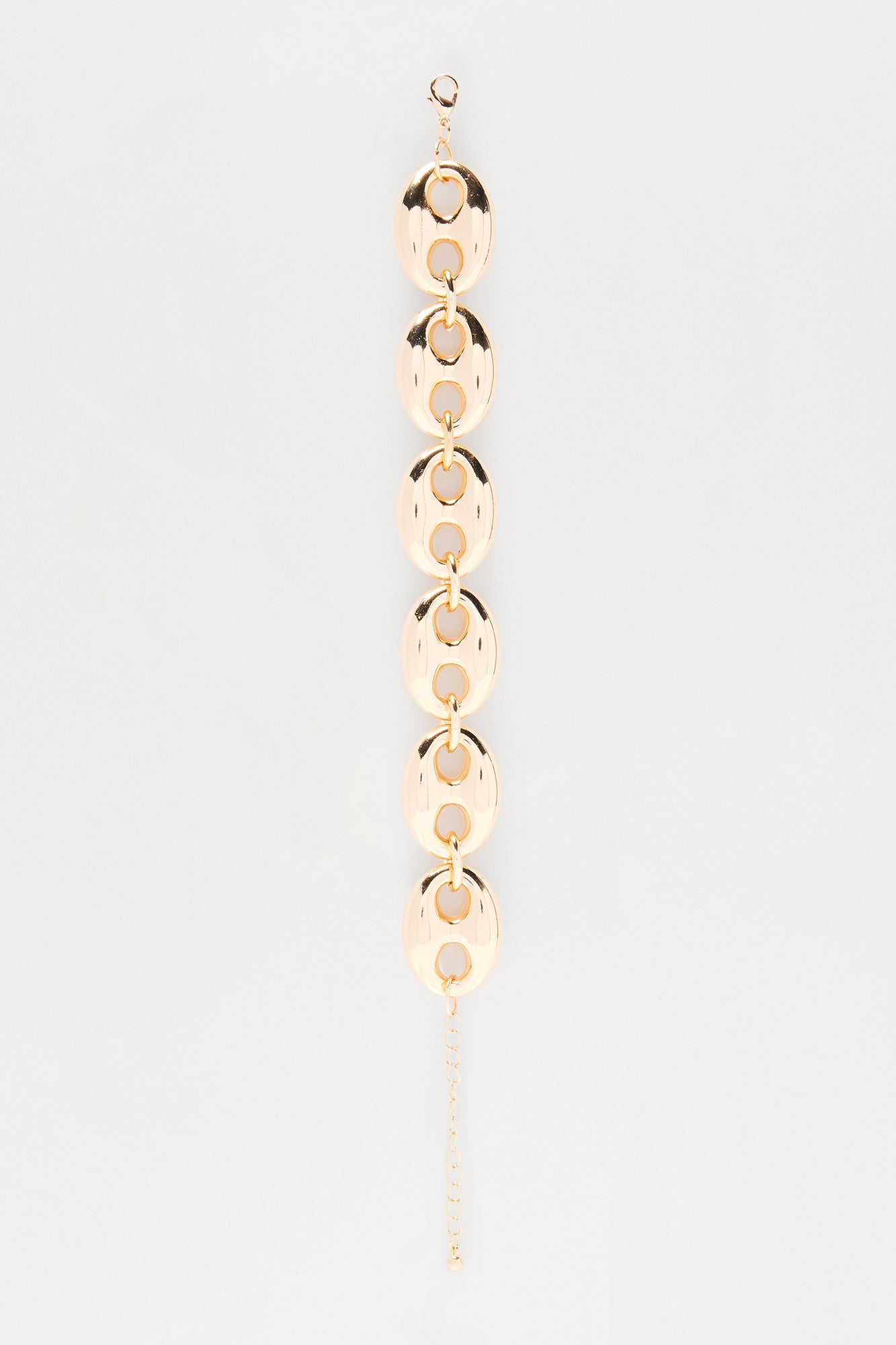 Chain Reaction Hardware Bracelet - Gold
