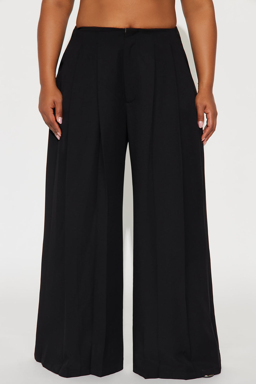 Blaire Wide Leg Trouser - Black