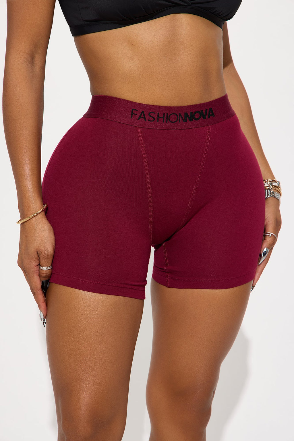 FN Mood Cotton Boxer Brief - Wine