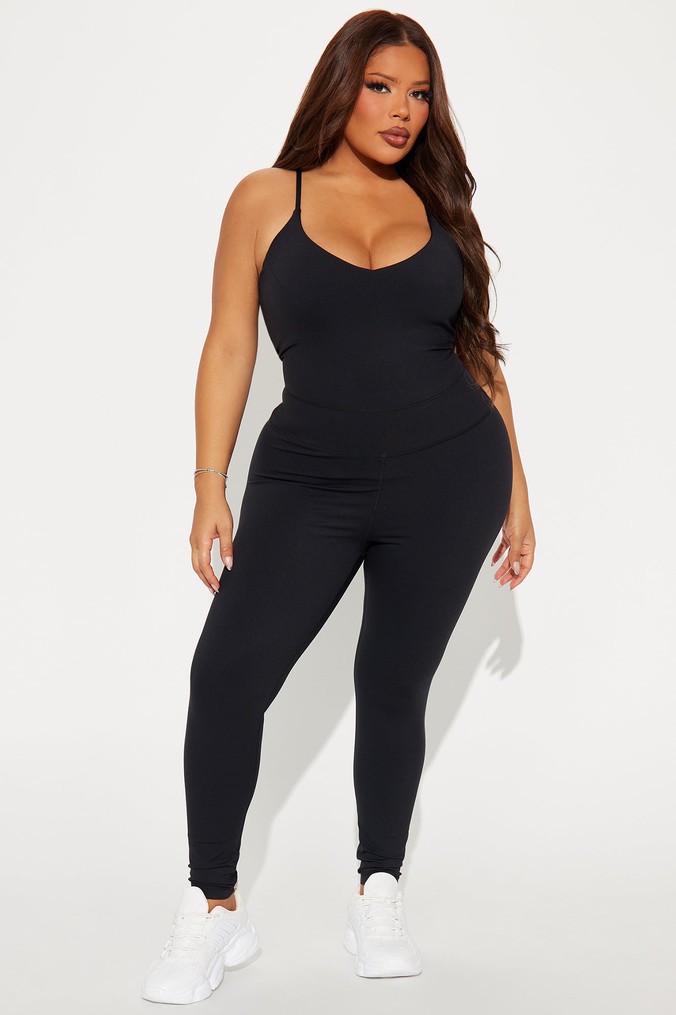 Delina Active Jumpsuit - Black