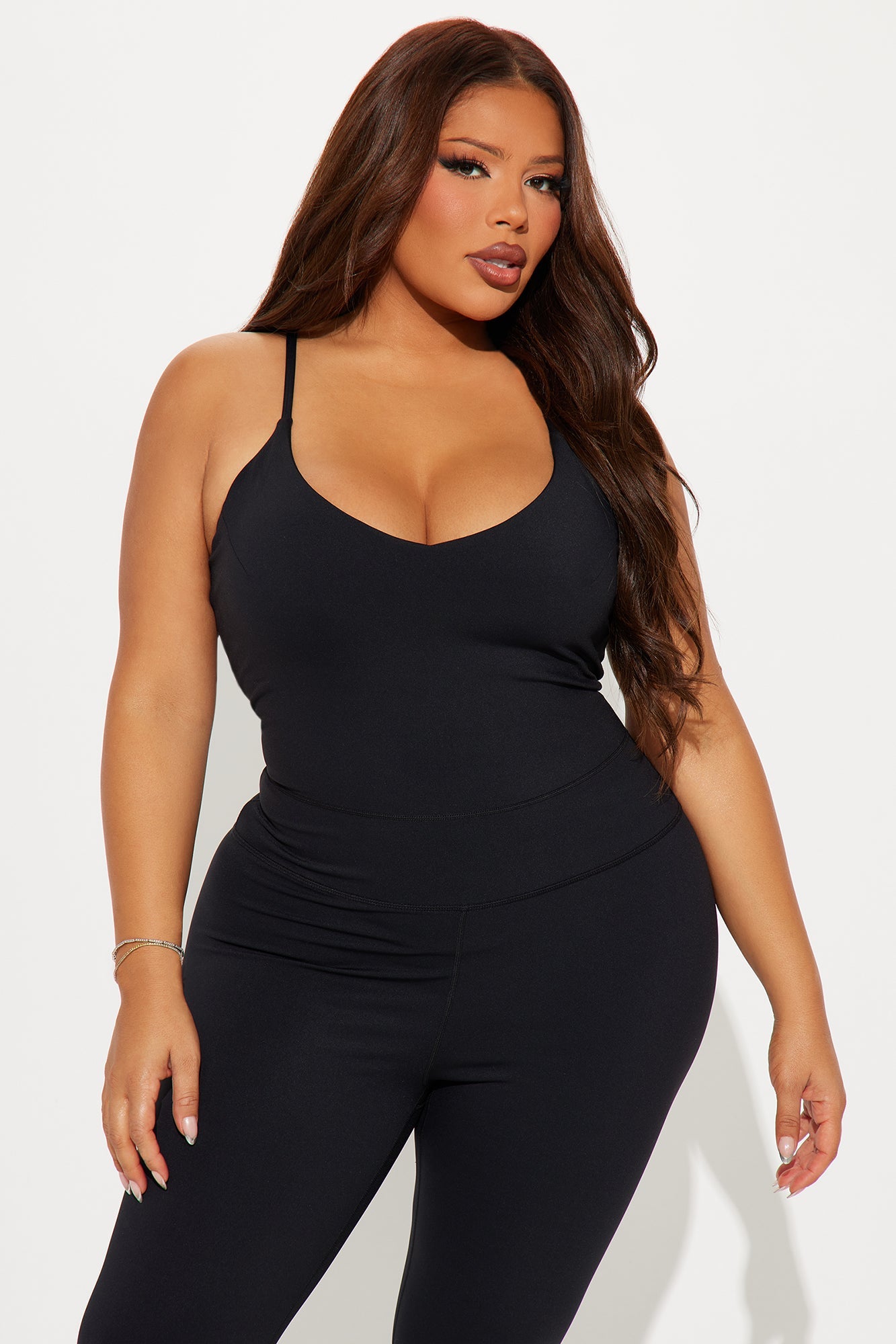 Delina Active Jumpsuit - Black