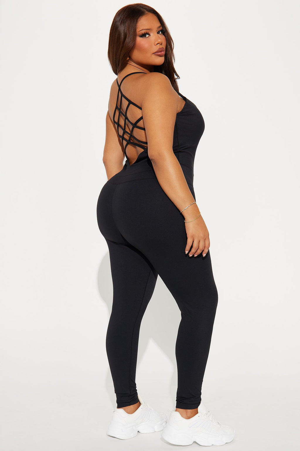 Delina Active Jumpsuit - Black