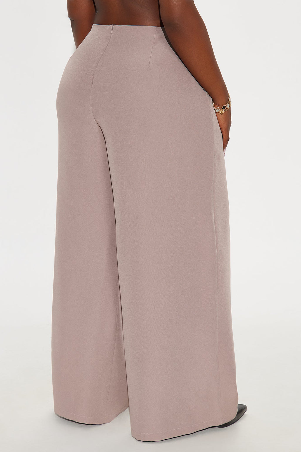Eyes Set On You Pleated Wide LegTrouser Pant 33 - Orchid