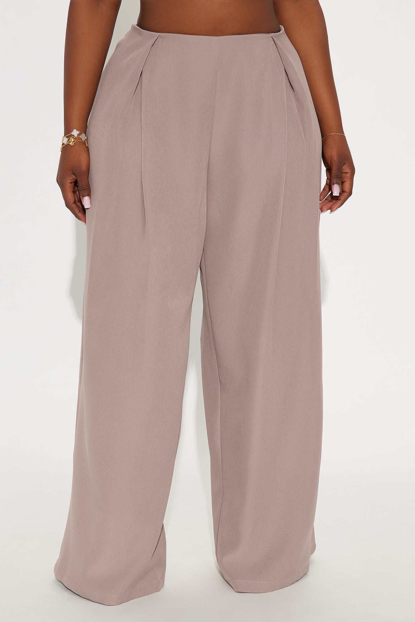Eyes Set On You Pleated Wide LegTrouser Pant 33 - Orchid