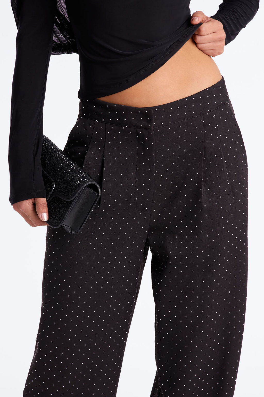 Everything That Glitter Trouser Pant 32″ - Black