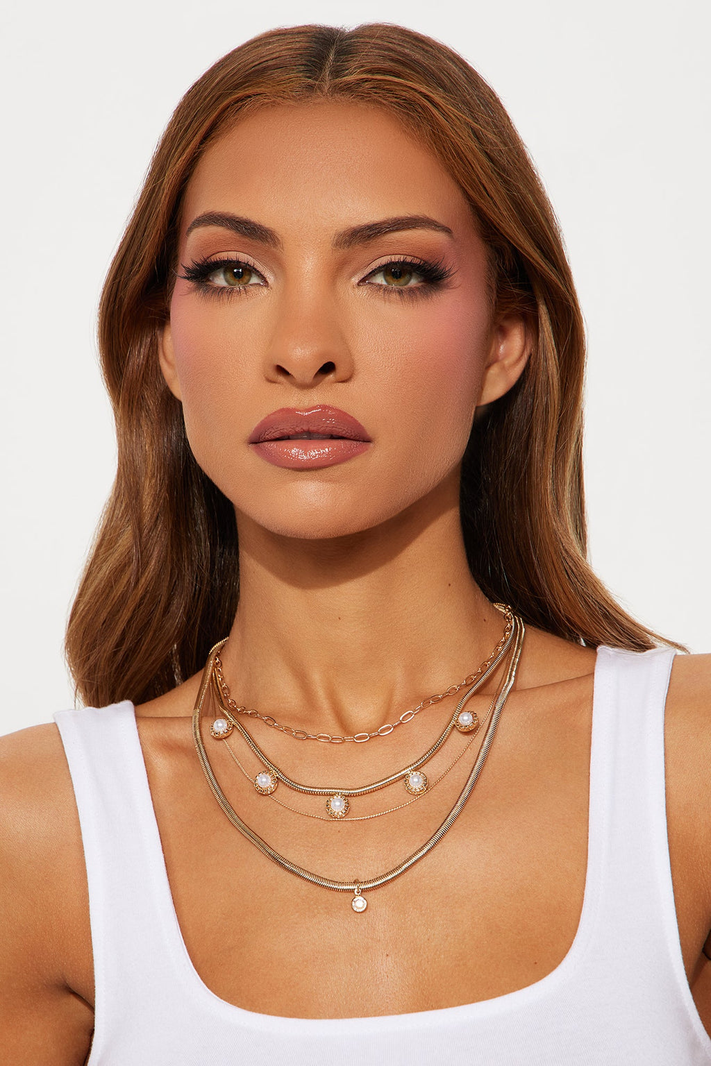 Susanna Layered Necklace - Gold