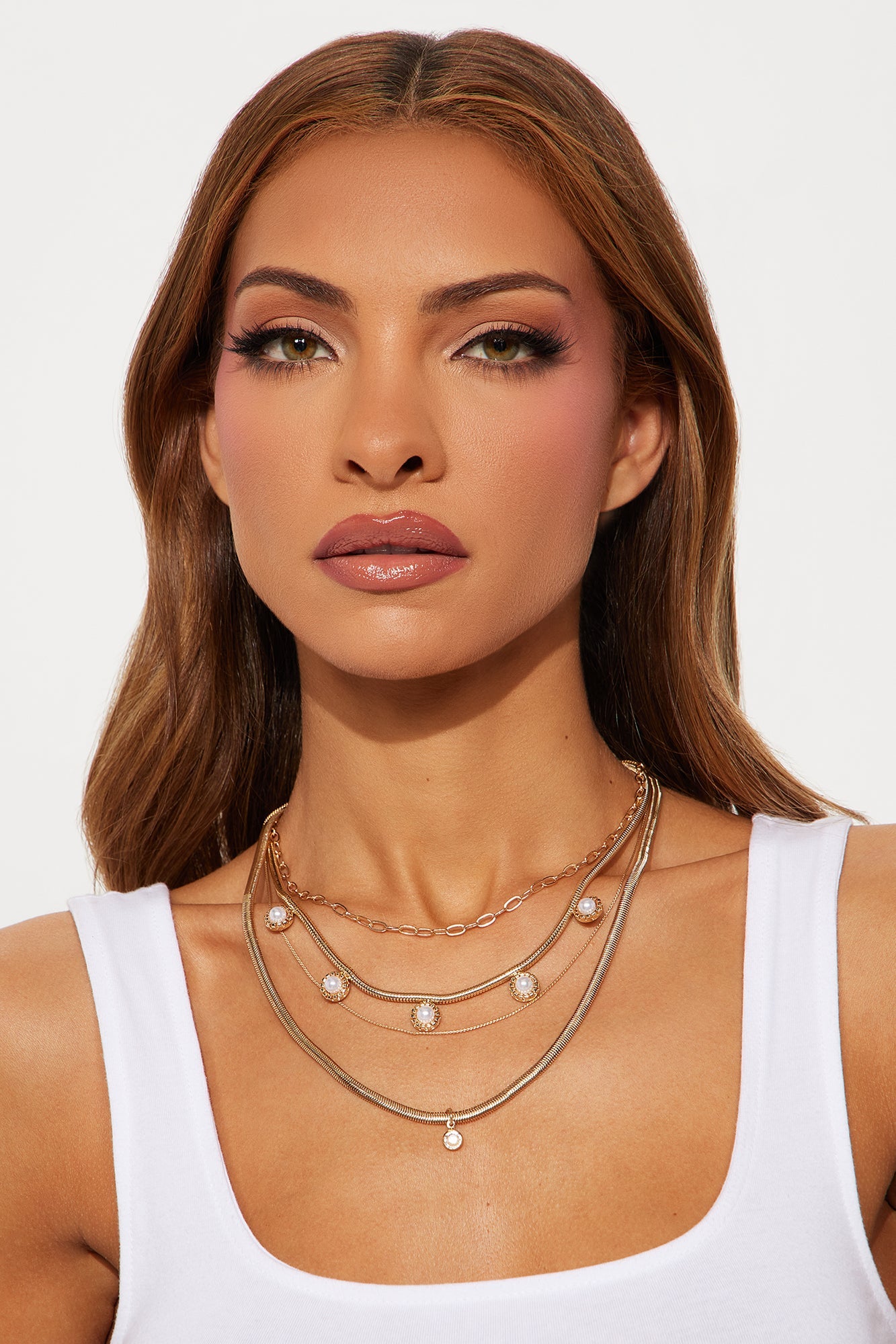 Susanna Layered Necklace - Gold