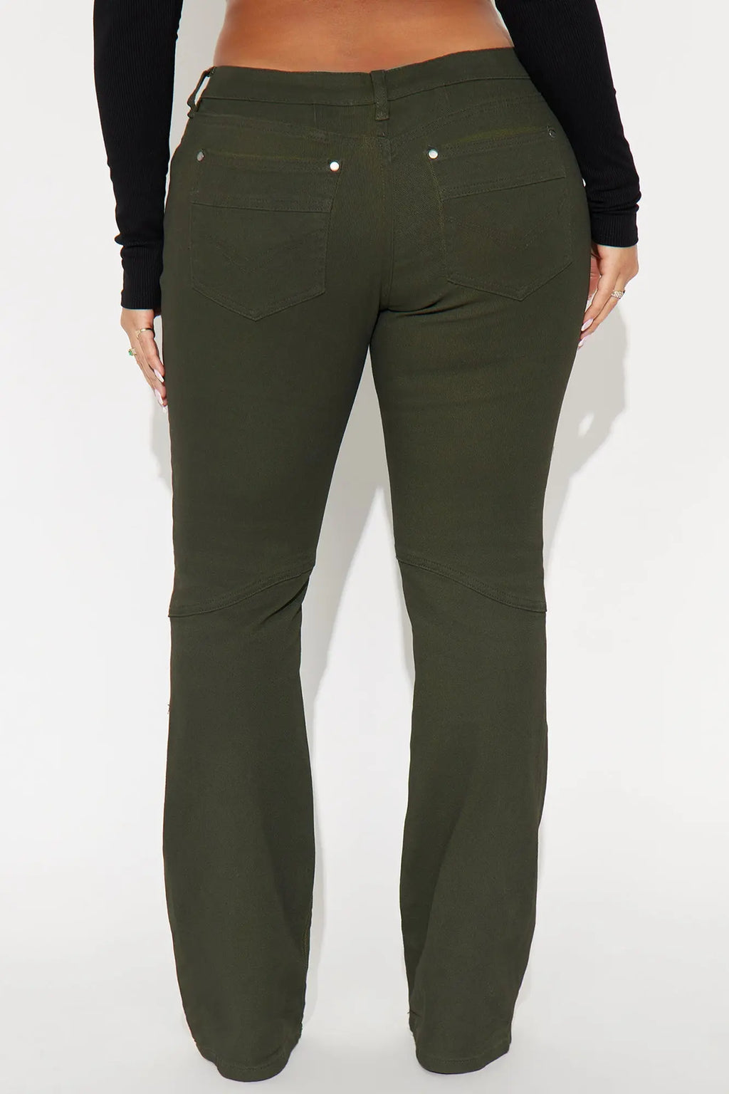 Headed West Straight Leg Pant - Dark Olive 
