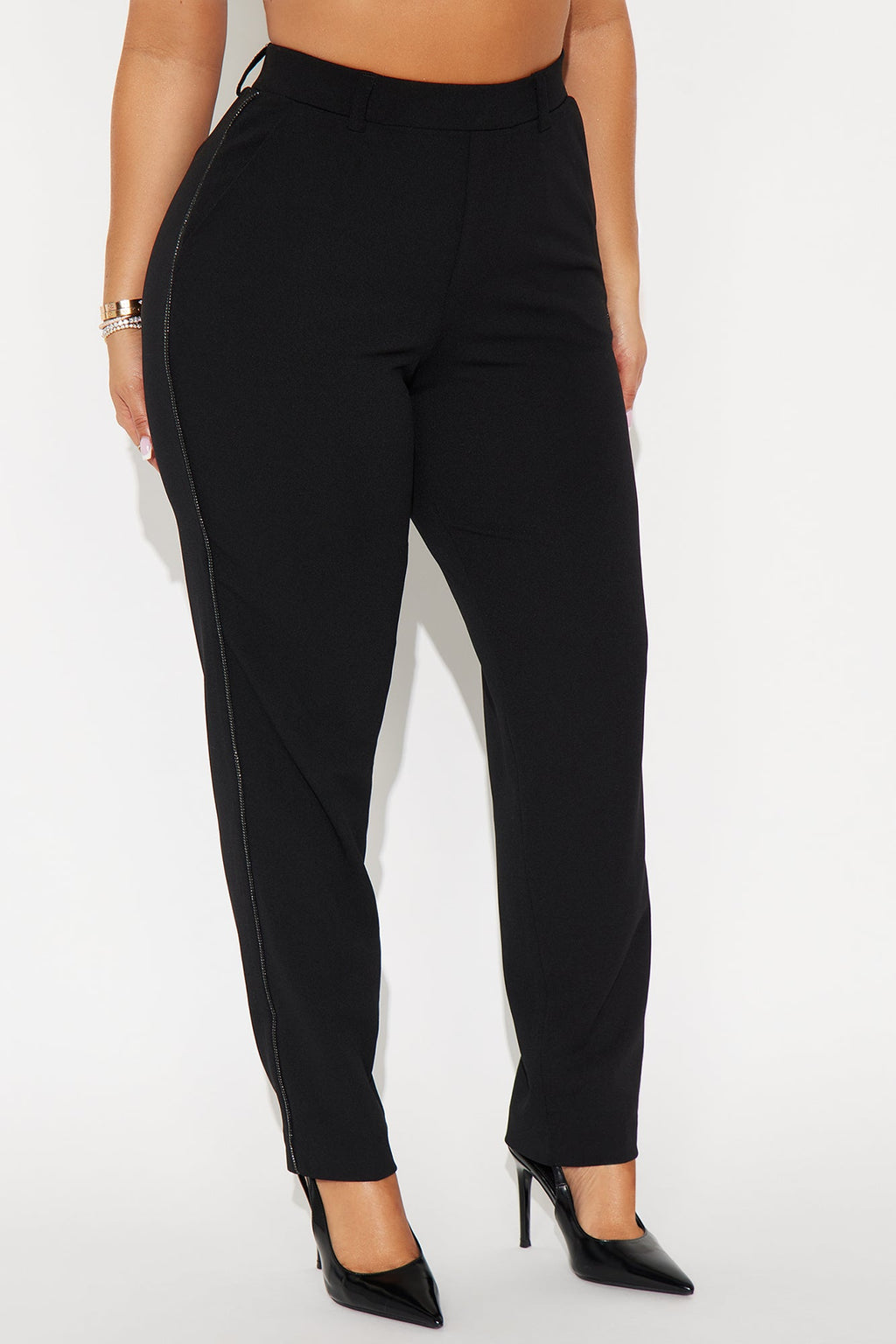 Esme Skinny Trouser Pants 29″ - Black