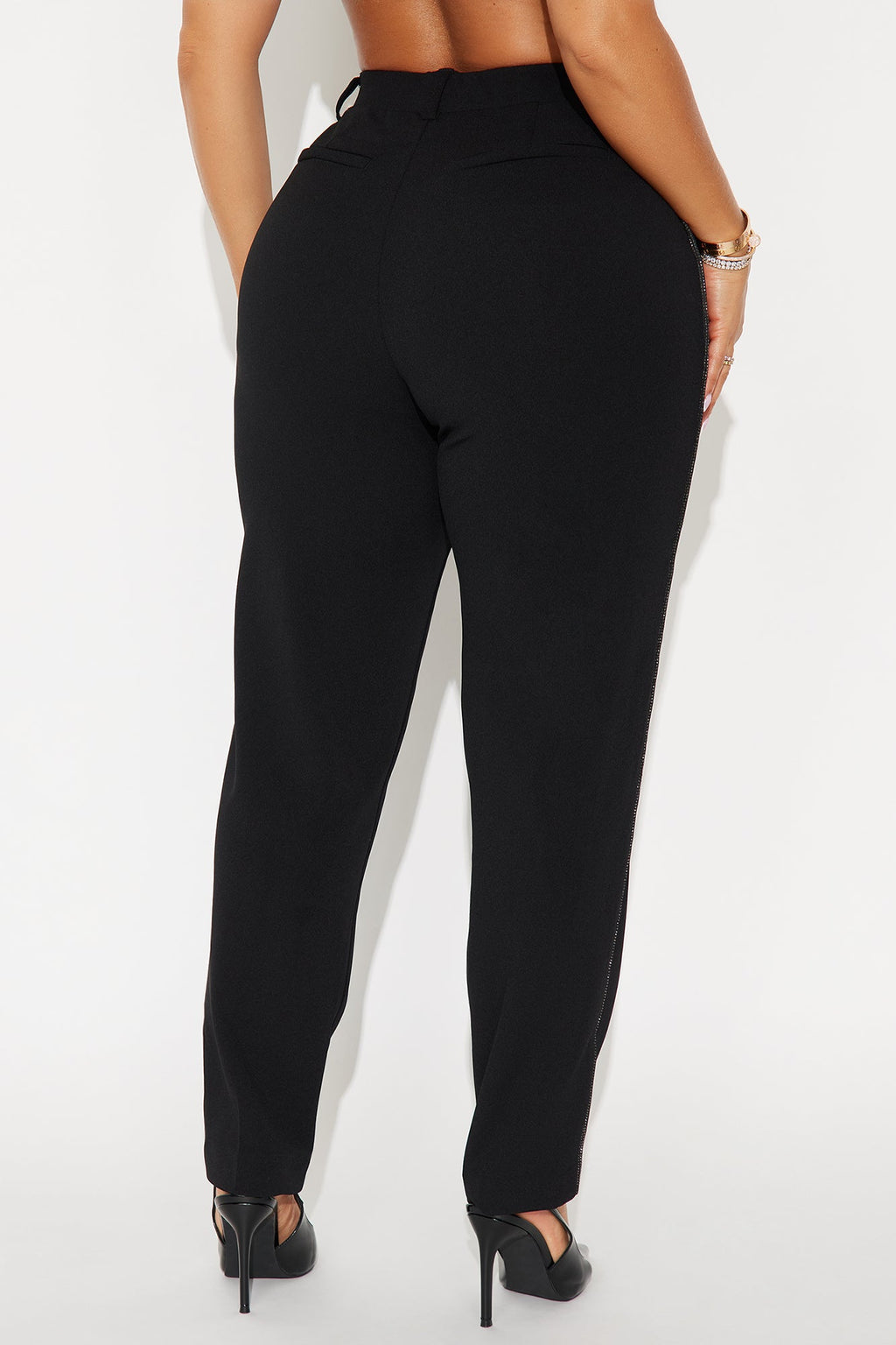 Esme Skinny Trouser Pants 29″ - Black