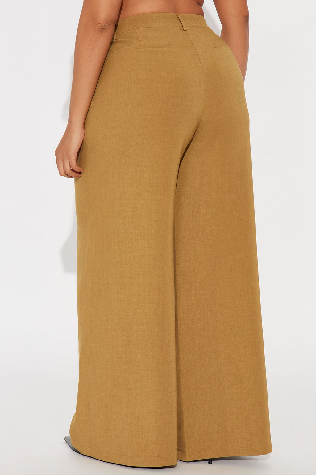 Leslie Pleated Trouser Pant 33″ - Mustard