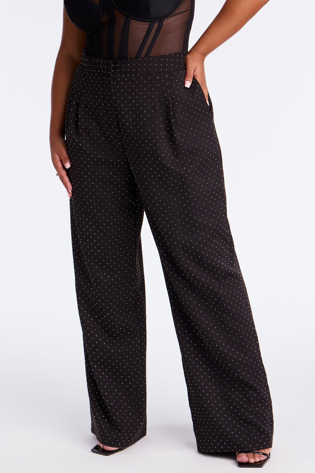Everything That Glitter Trouser Pant 32″ - Black