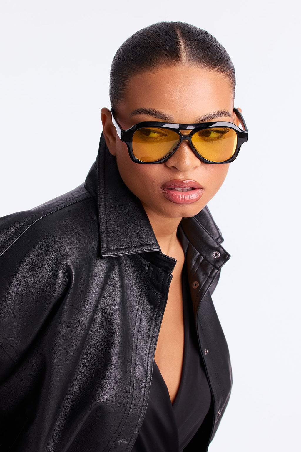 Just Cruising By Aviator Sunglasses - Black/combo