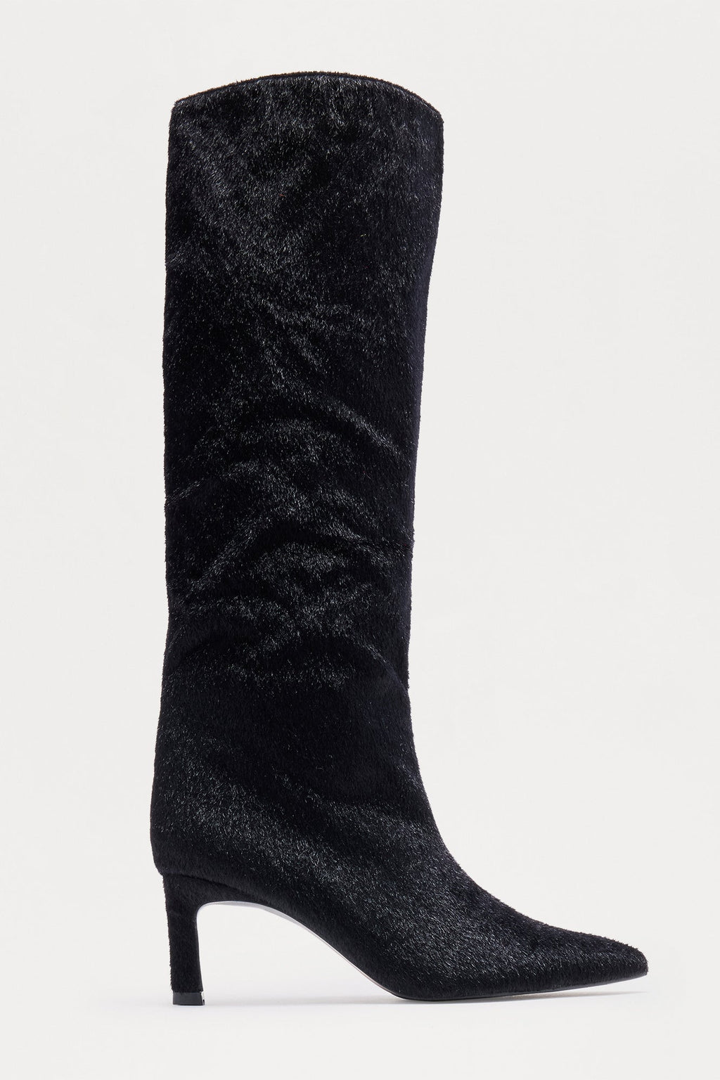 Tiera Knee High Boots - Black