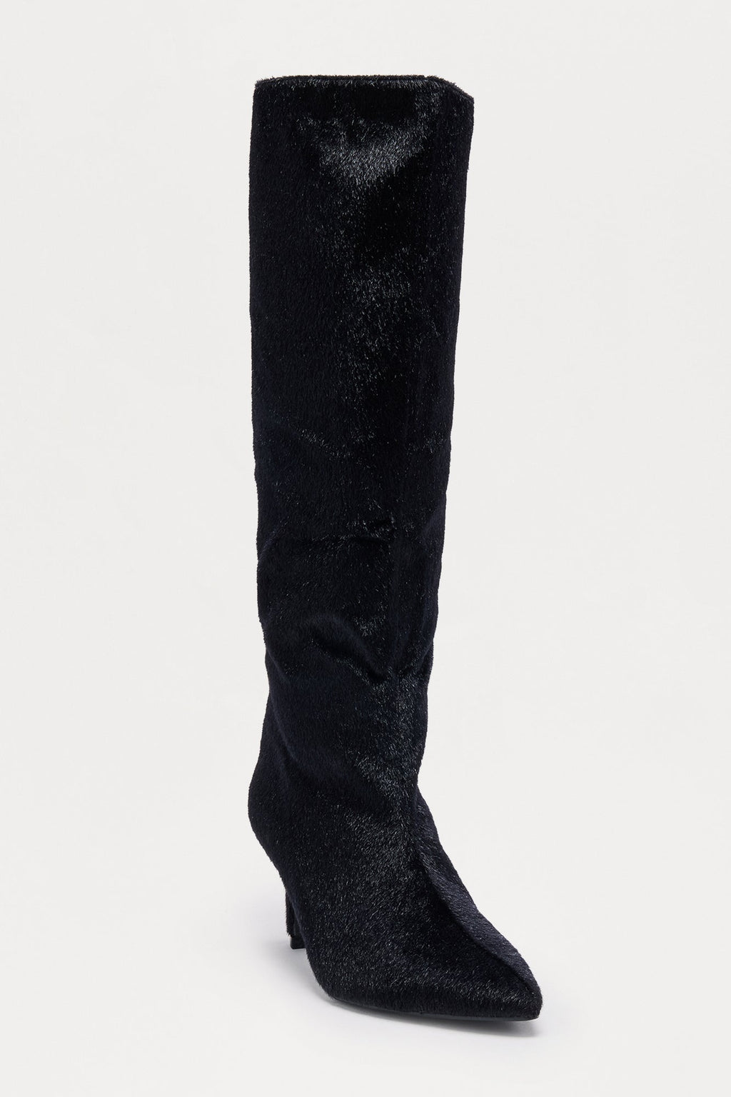 Tiera Knee High Boots - Black