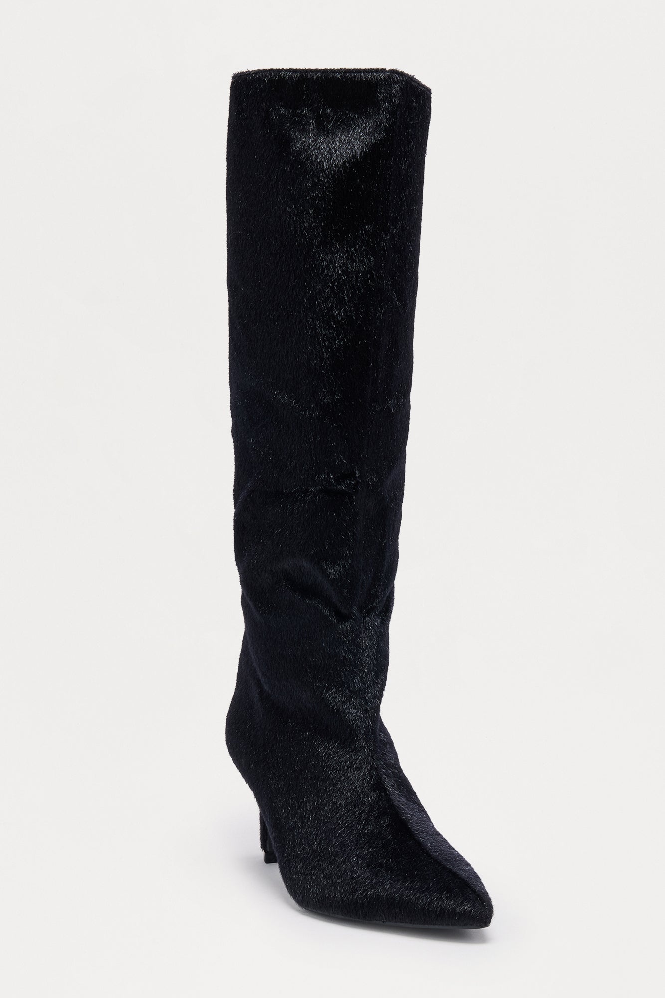 Tiera Knee High Boots - Black