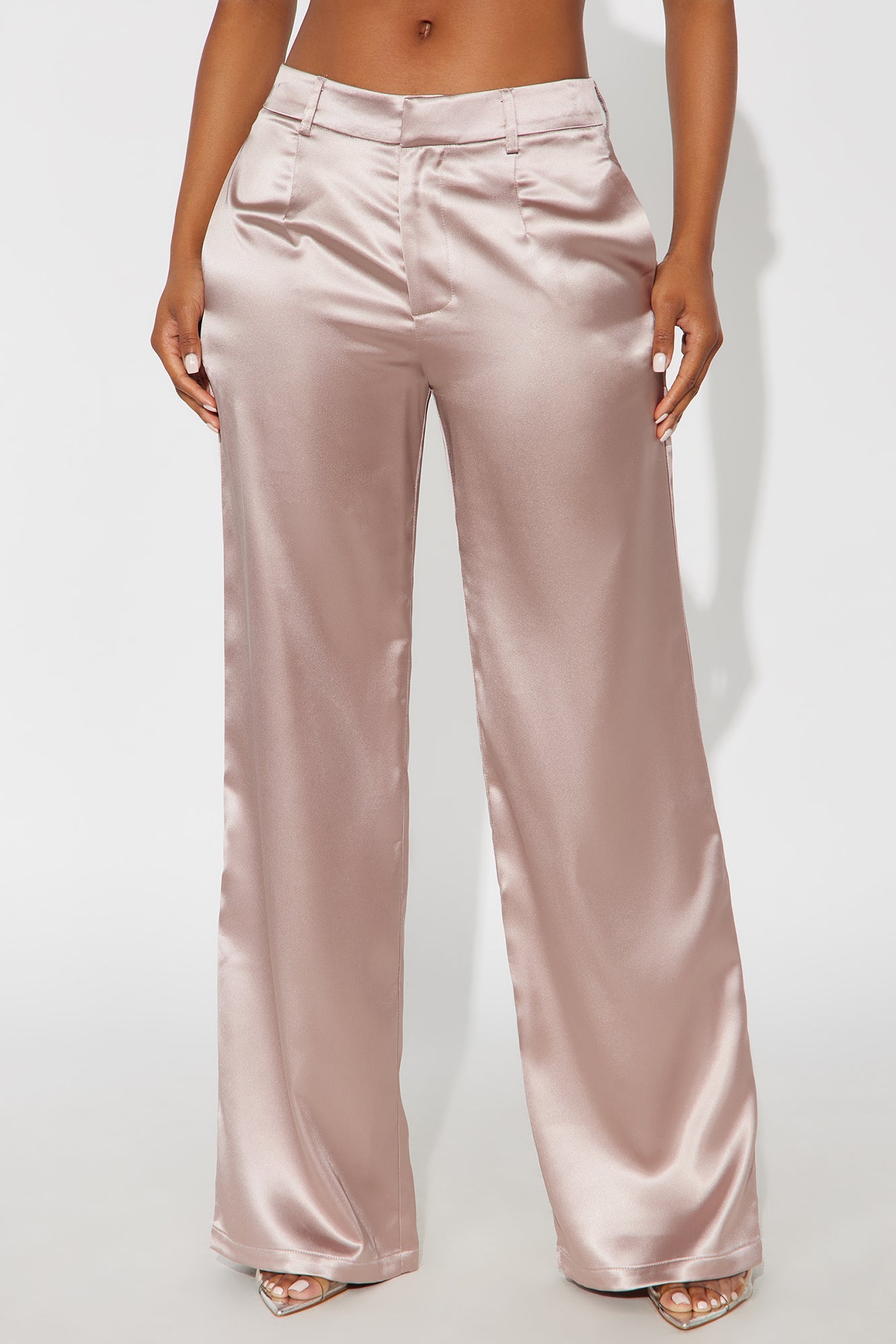 Caviar Nights Satin Trouser Pant 32″ - Orchid