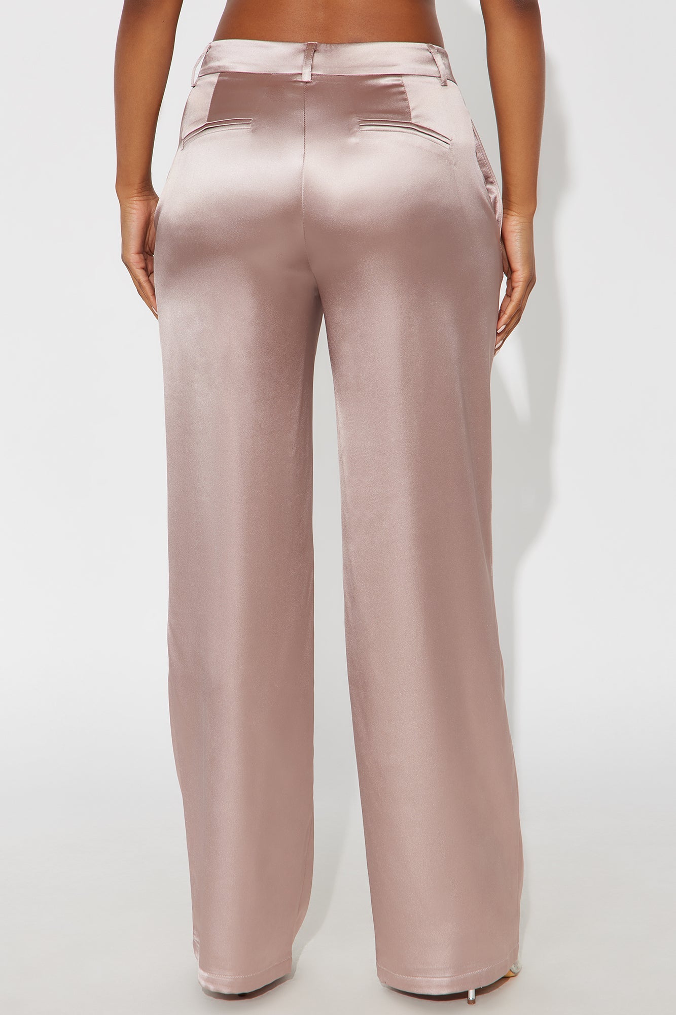 Caviar Nights Satin Trouser Pant 32″ - Orchid