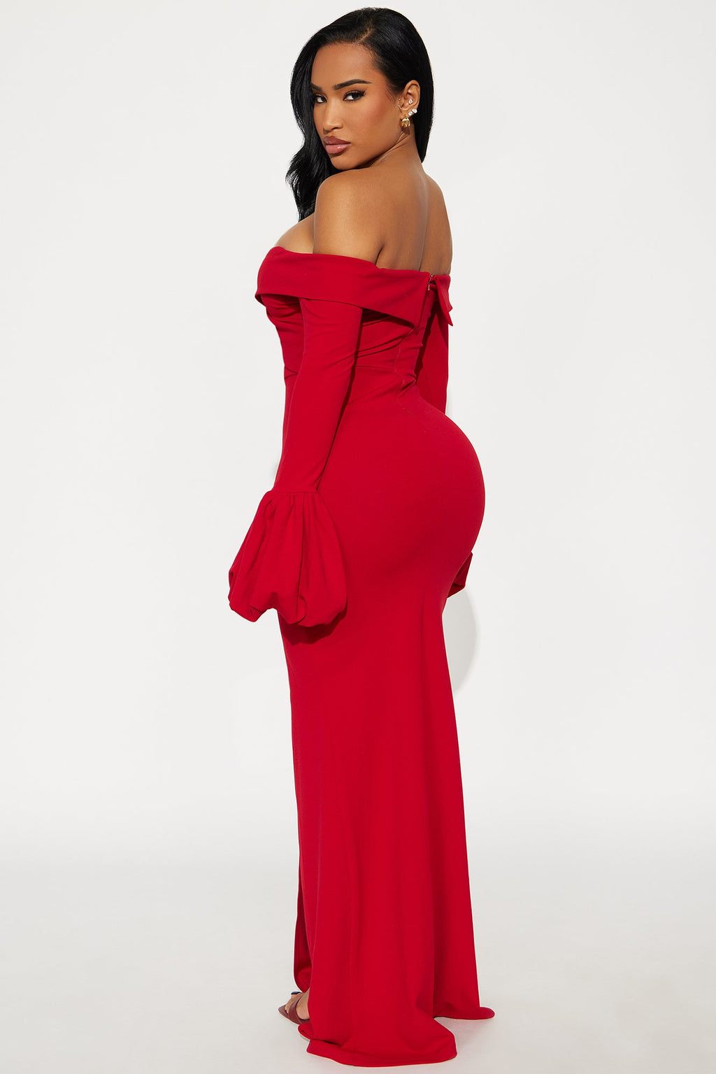 Nightlife Love Maxi Gown - Red