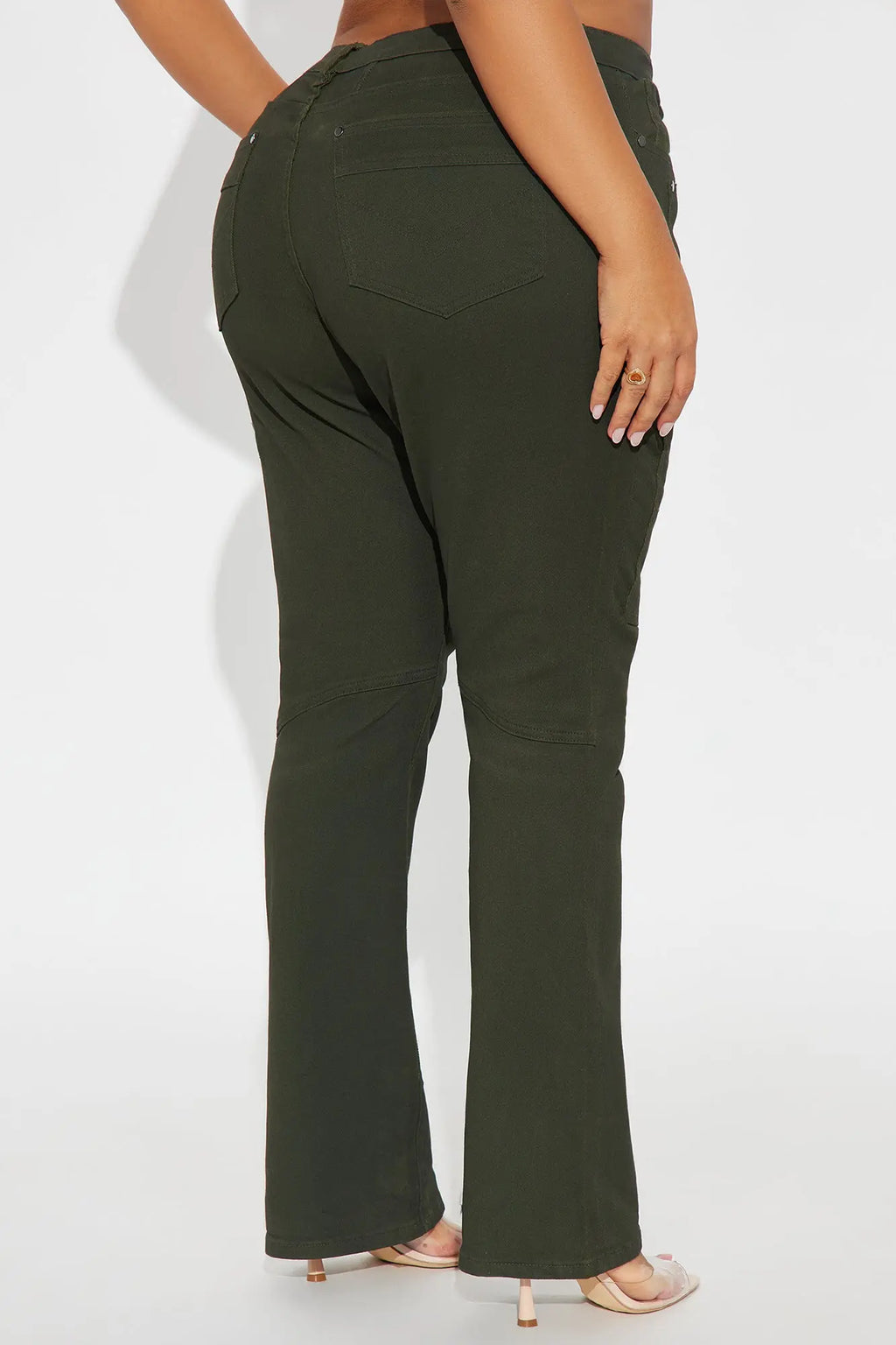 Headed West Straight Leg Pant - Dark Olive 